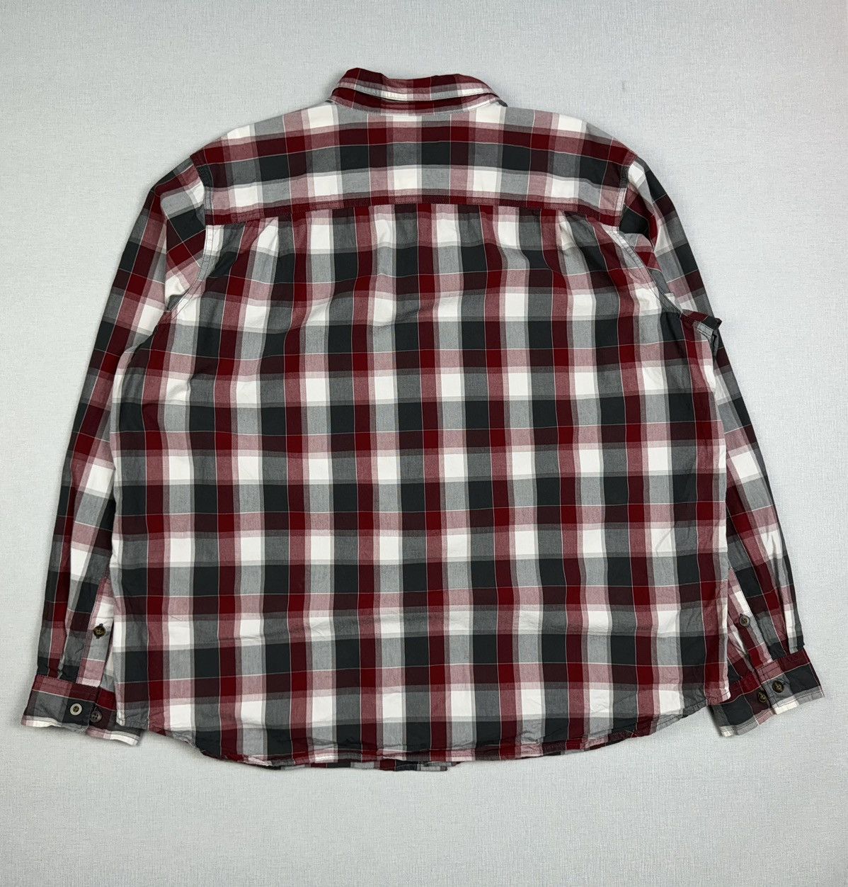 Carhartt Wip Carhartt WIP Essential Plaid Open Collar Long Sleeve Shirt Size US XXL / EU 58 / 5 - 7 Thumbnail