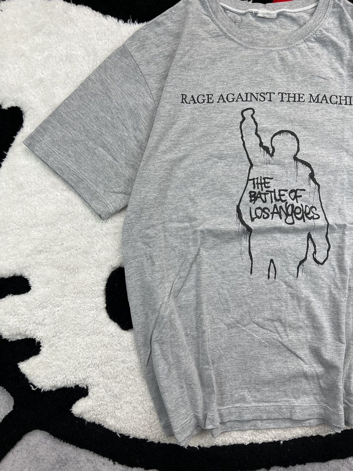Band Tees Rage Against The Machine Battle Of LA Vintage Y2K Tee Shirt Size US M / EU 48-50 / 2 - 2 Thumbnail