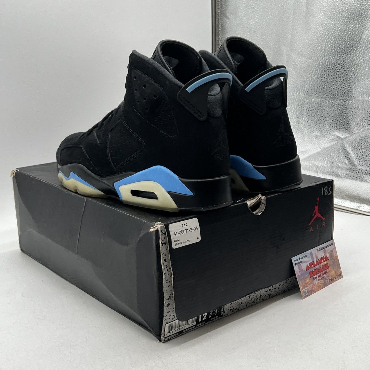Jordan Brand Air Jordan 6 unc Size US 12 / EU 45 - 4 Thumbnail