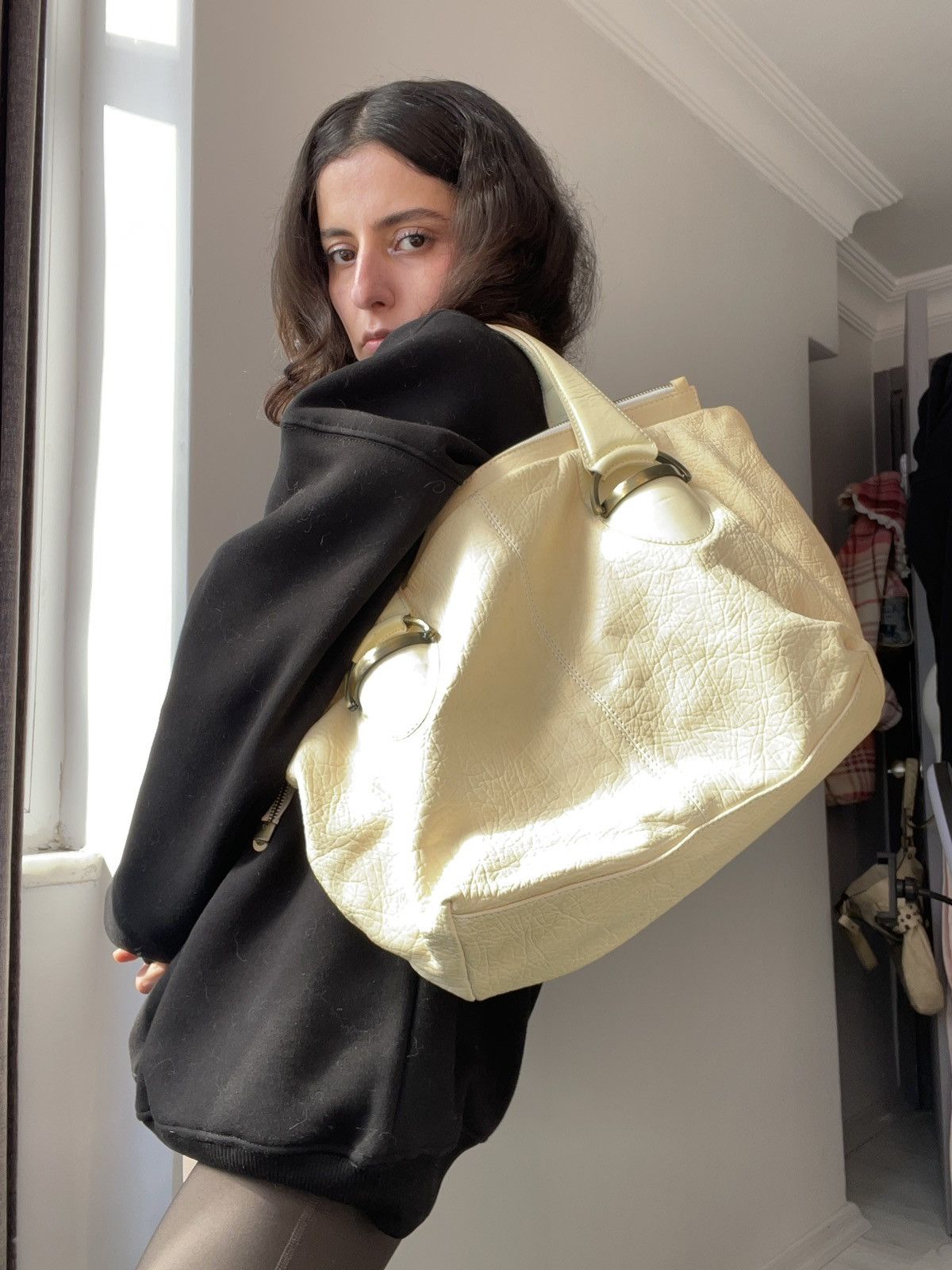 Vintage Desa leather bag Size ONE SIZE - 3 Thumbnail