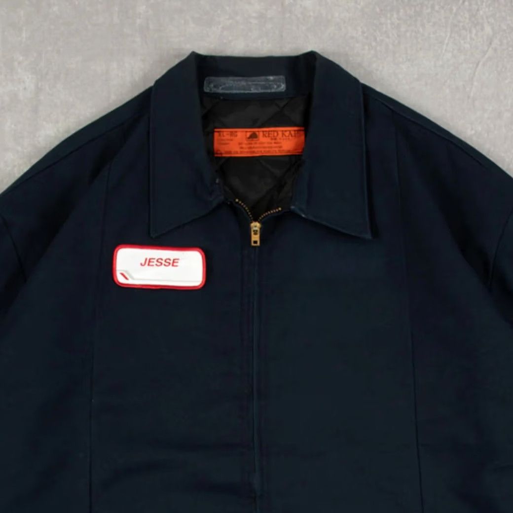 Red Kap VINTAGE Red Kap Jacket 90s Jesse Workwear XL Navy Blue Men’s Jacket Size US XL / EU 56 / 4 - 3 Thumbnail