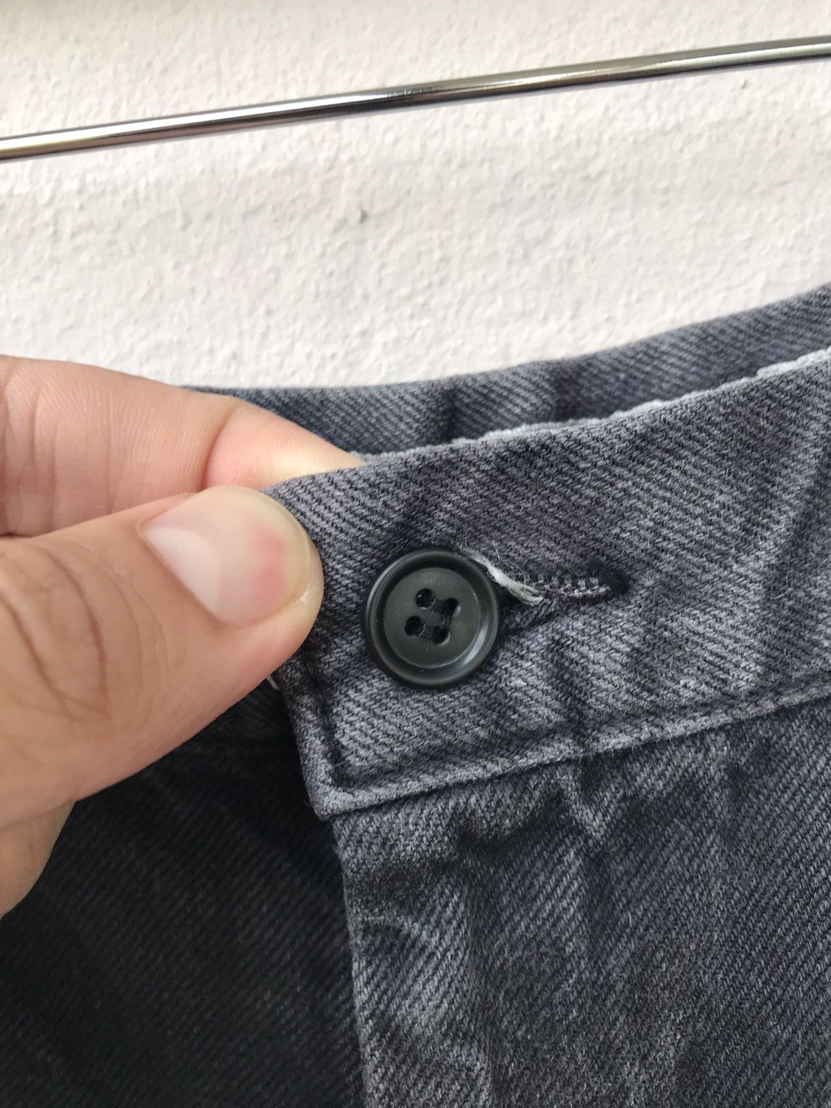 Moschino Vintage Moschino Distressed Slack Jeans Pants Size US 31 - 6 Thumbnail