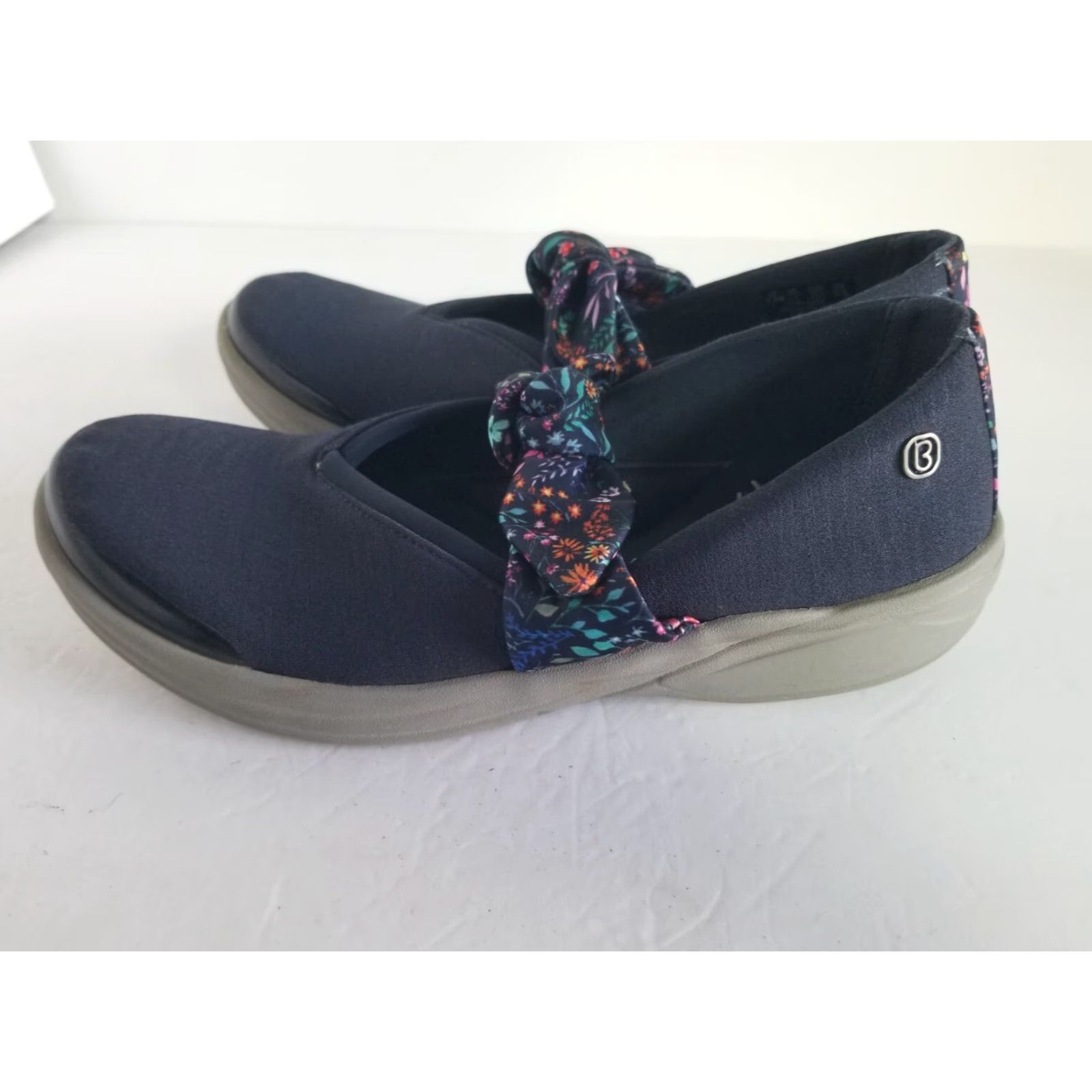 Vintage Bzees Womens Slip-On Bow Comfort Walking Loafers Blue 6.5 M Shoes Women Size US 4 / IT 34 - 5 Thumbnail