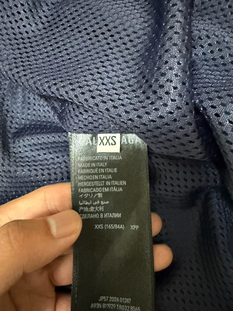 Balenciaga Balenciaga Navy Blue Jacket XXS Size US XXS / EU 40 - 4 Thumbnail
