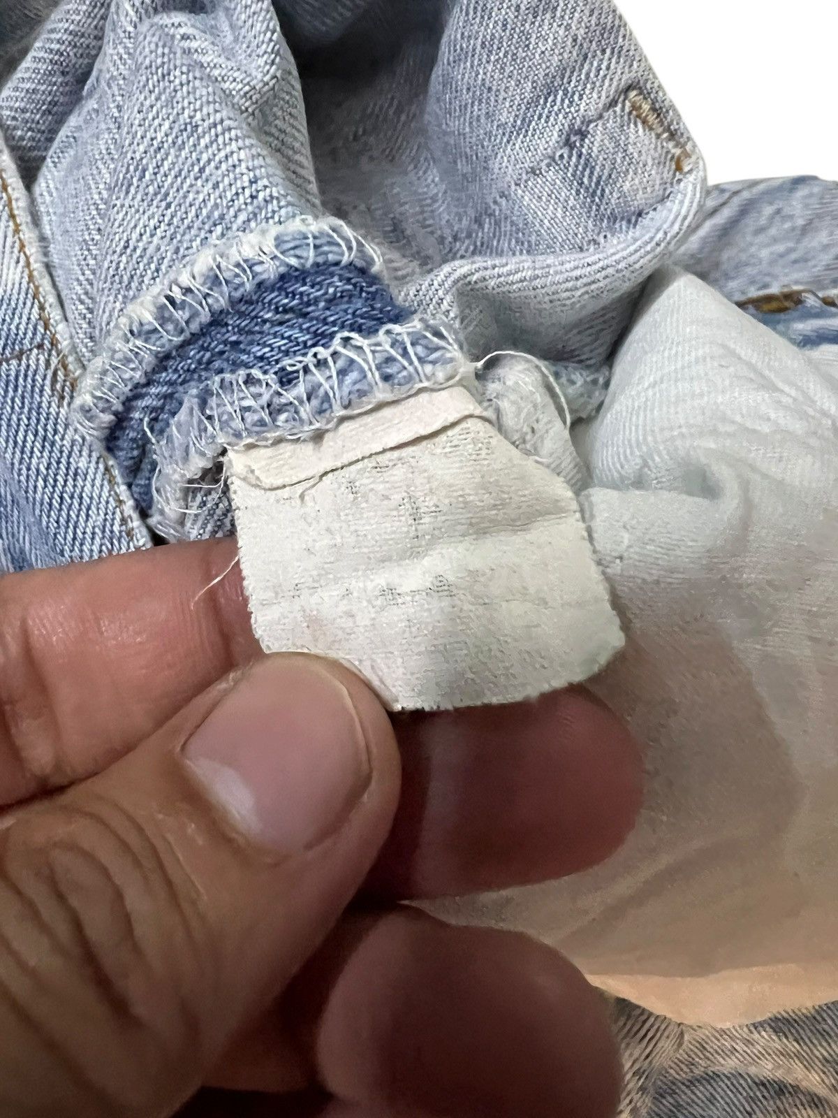 Levi's 80’s Distressed Levi’s 501 Acid Wash Rare Jean Size US 30 / EU 46 - 20 Thumbnail