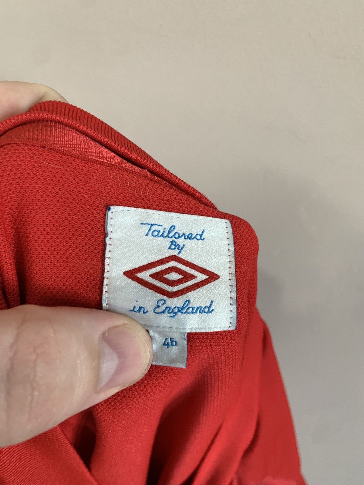 Umbro England Away Football Shirt Long Sleeve Umbro Retro Soccer M Size US M / EU 48-50 / 2 - 12 Thumbnail