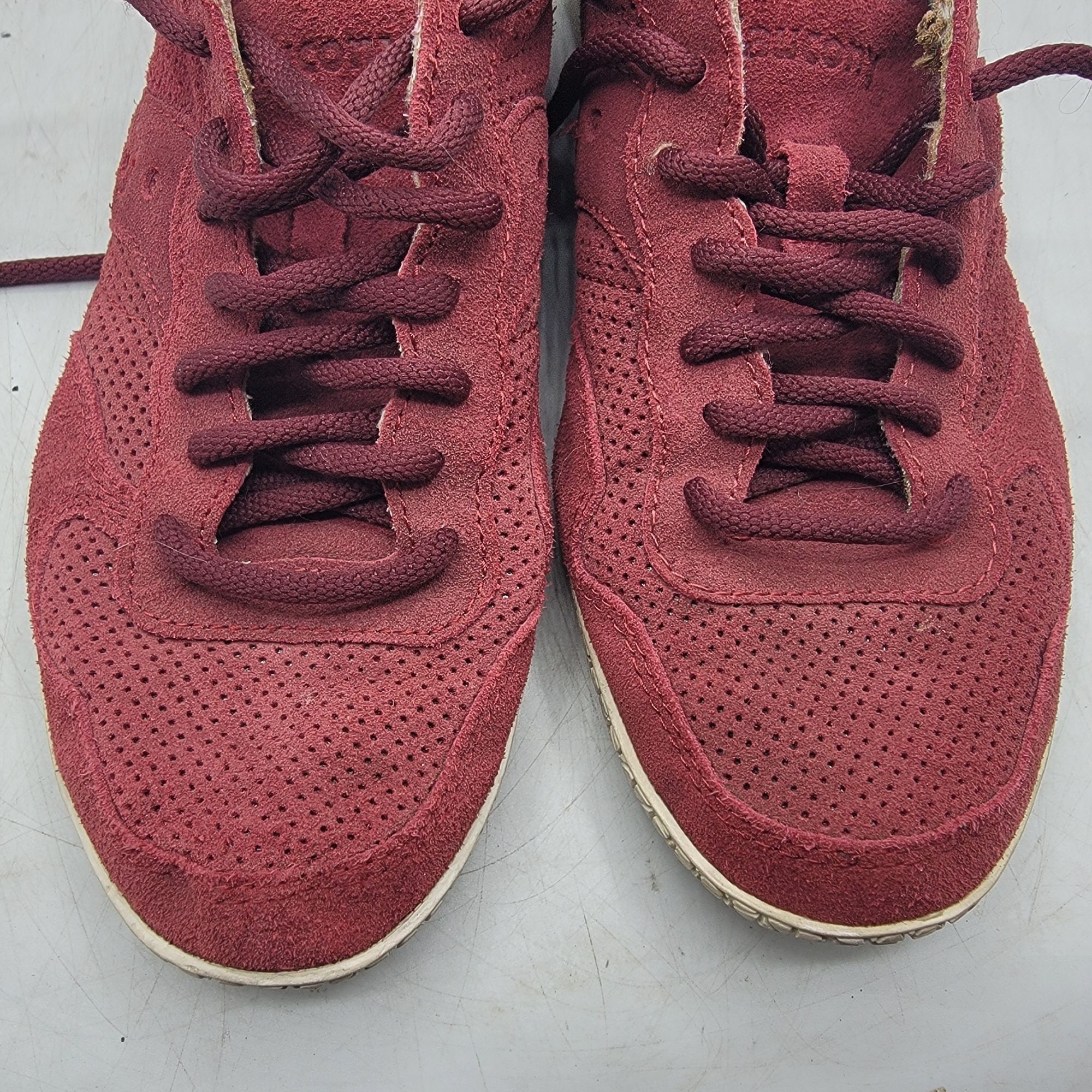 Saucony Saucony Jazz Womens 8.5 Red Sneaker Shoes Casual Walking Com Size US 8.5 / IT 38.5 - 10 Thumbnail
