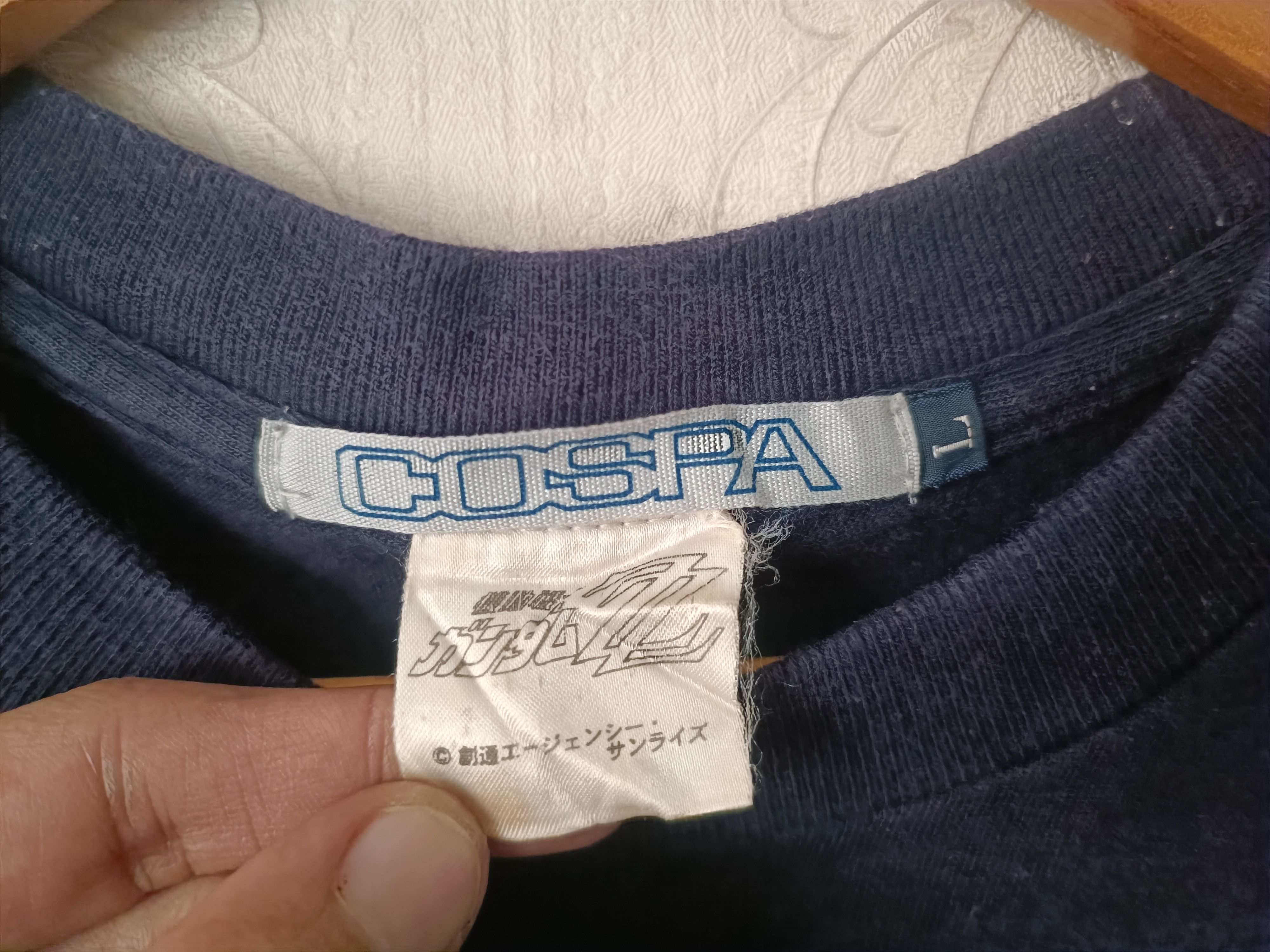 Anime Vintage Old Cospa Gundam T Shirt Size US L / EU 52-54 / 3 - 4 Thumbnail