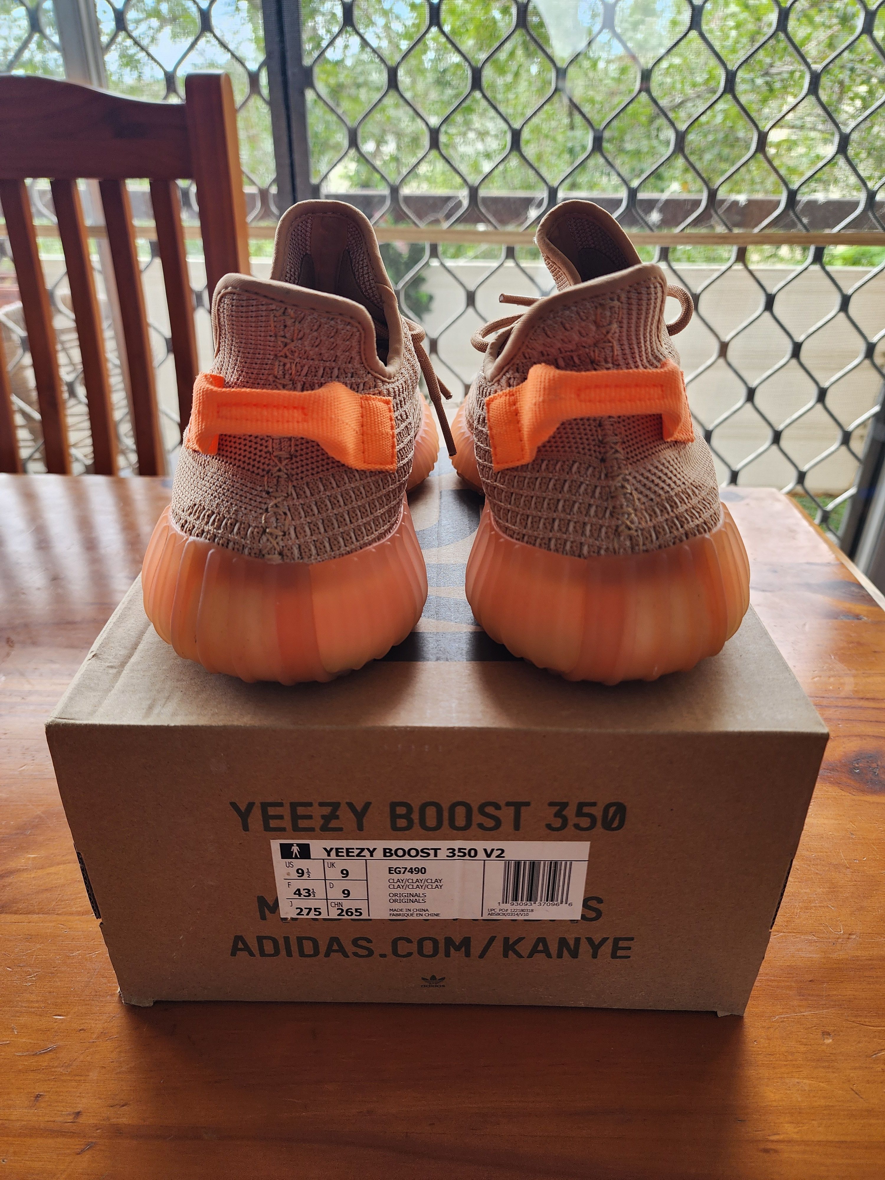 Adidas × Kanye West × Yeezy Yeezy Boost 350 V2 'Clay' Size US 9.5 / EU 42-43 - 3 Thumbnail