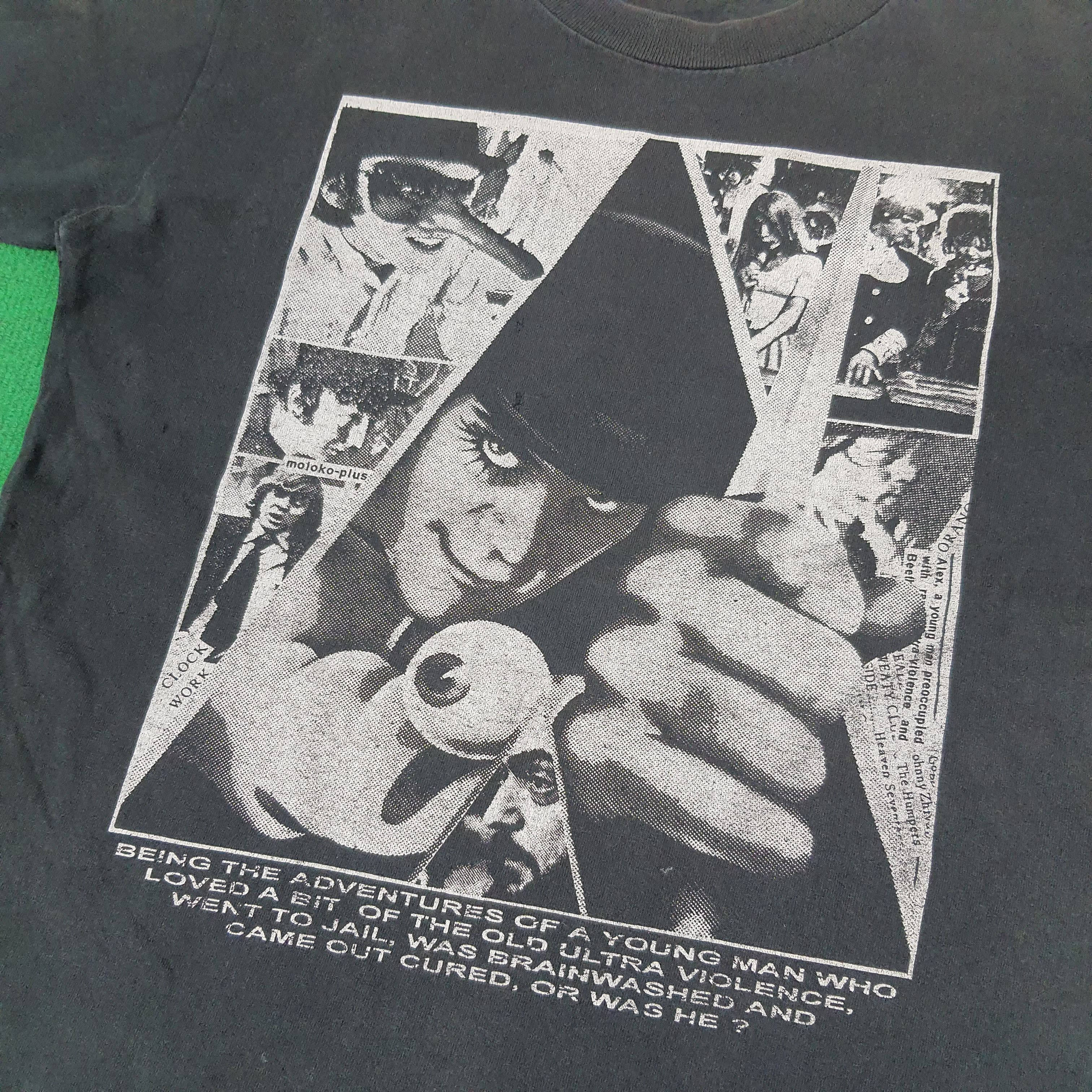 Vintage Vintage A Clockwork Orange Movie Tees Size US M / EU 48-50 / 2 - 2 Thumbnail