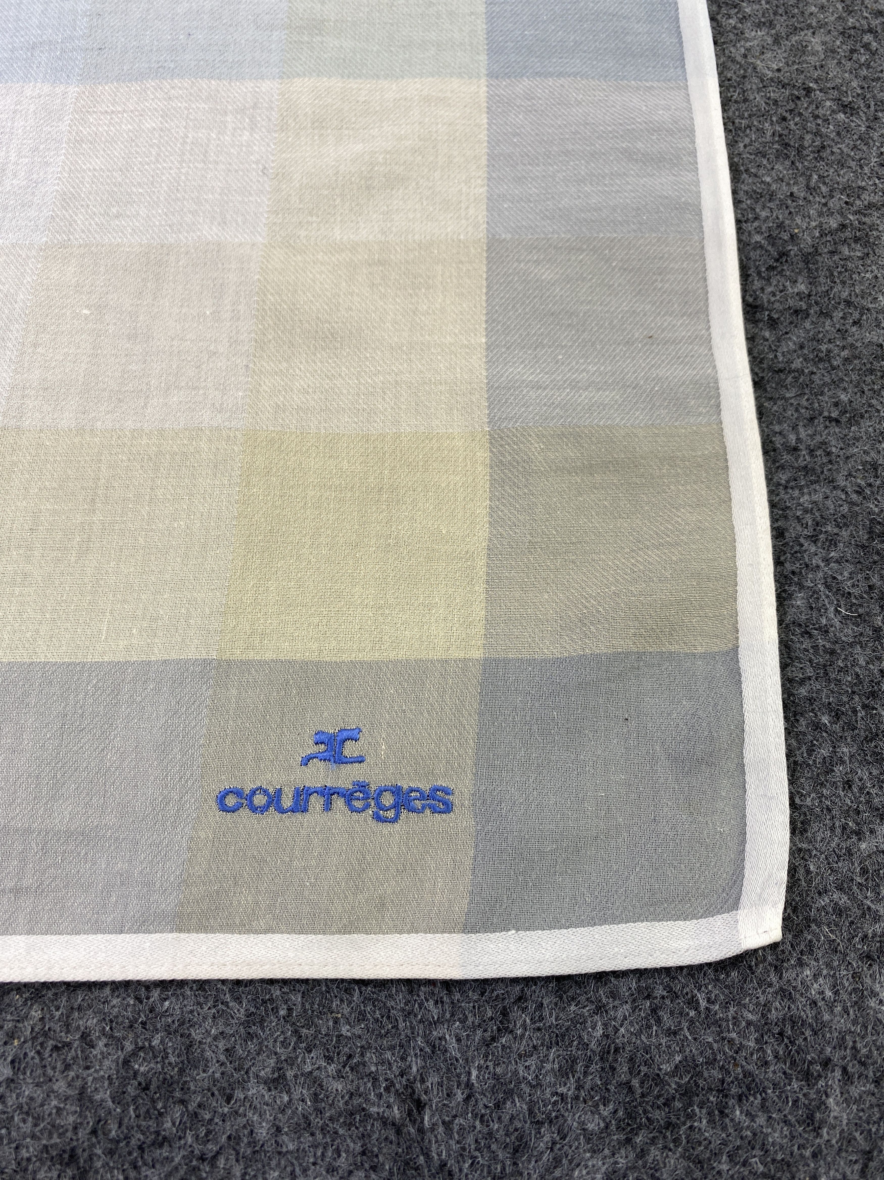 Courreges Courreges Handkerchief Neckerchief Bandana-B129 Size ONE SIZE - 5 Thumbnail