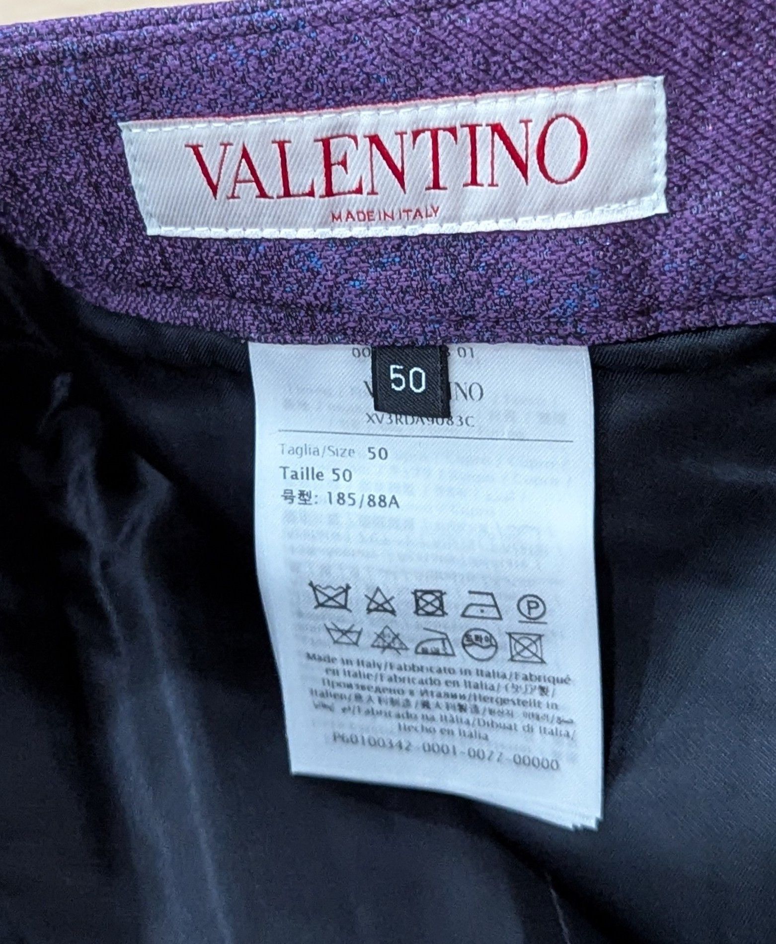 Valentino Valentino Solar System Bermuda Shorts Purple/Multi 50 US 34 Size US 34 / EU 50 - 5 Thumbnail