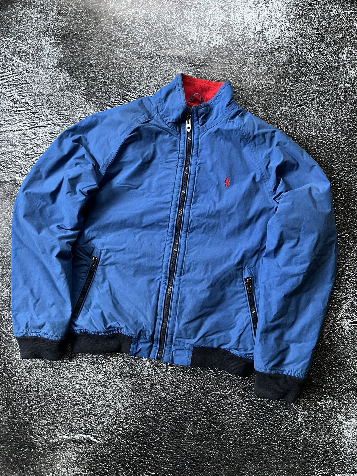 Polo Ralph Lauren Vintage Polo Ralph Lauren Nylon Fleece Jacket Size US M / EU 48-50 / 2 - 2 Thumbnail
