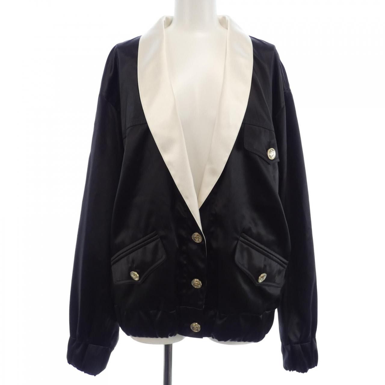 Chanel Chanel Chanel P70698V62116 Wool Jacket Textile Outerwear P70698V62116 DUTY FREE for USA Size ONE SIZE - 1 Thumbnail