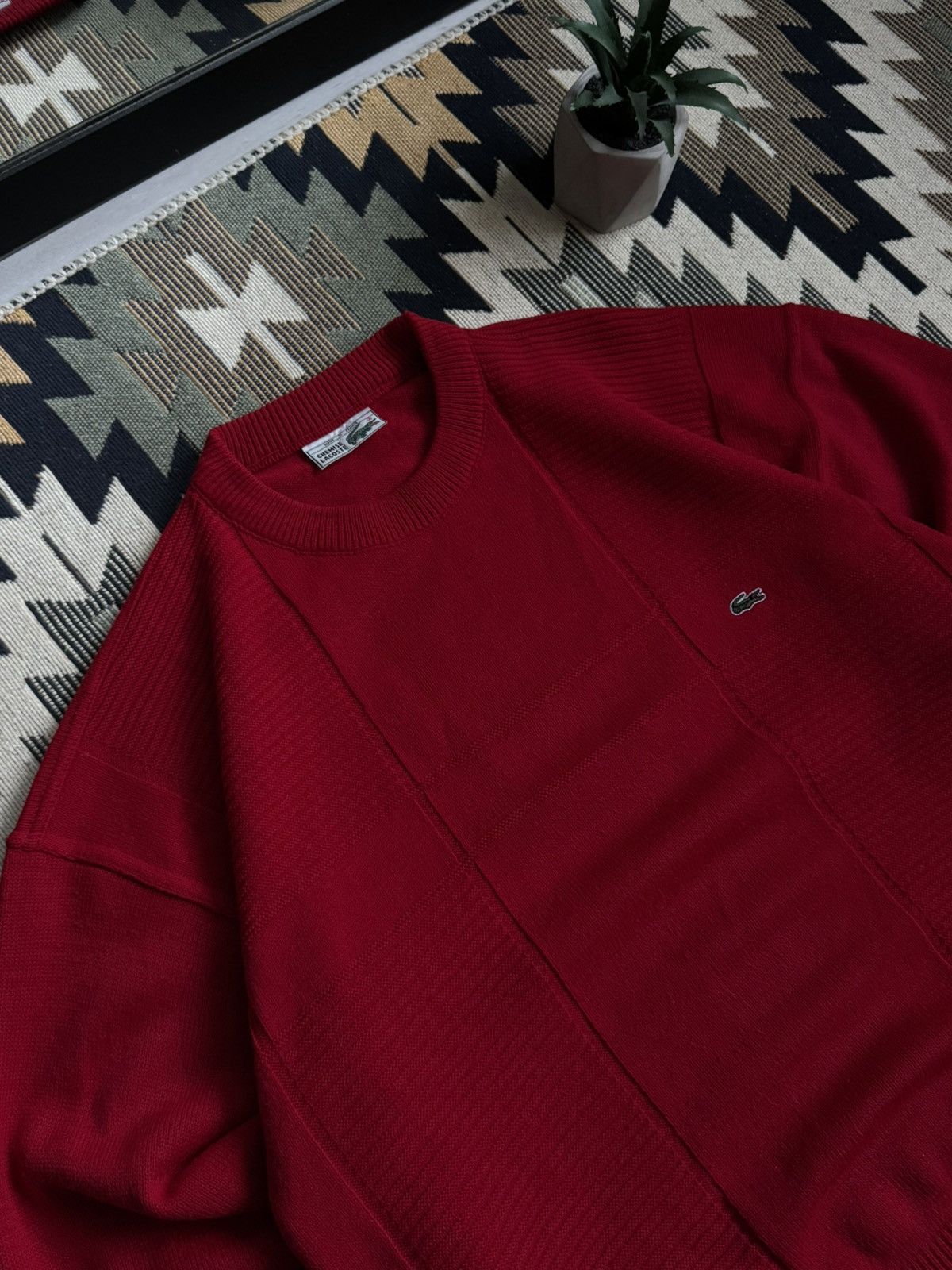 Lacoste Vintage Chemise Lacoste Knitted Sweater Size US M / EU 48-50 / 2 - 4 Thumbnail