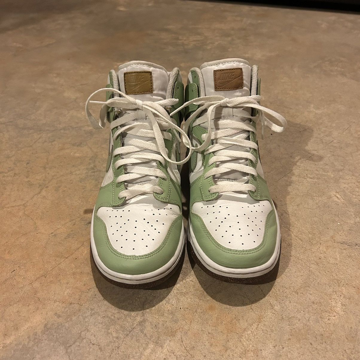 Nike Nike Dunk High SE Inspected by Swoosh Honeydew US 11 Size US 11 / EU 44 - 3 Thumbnail