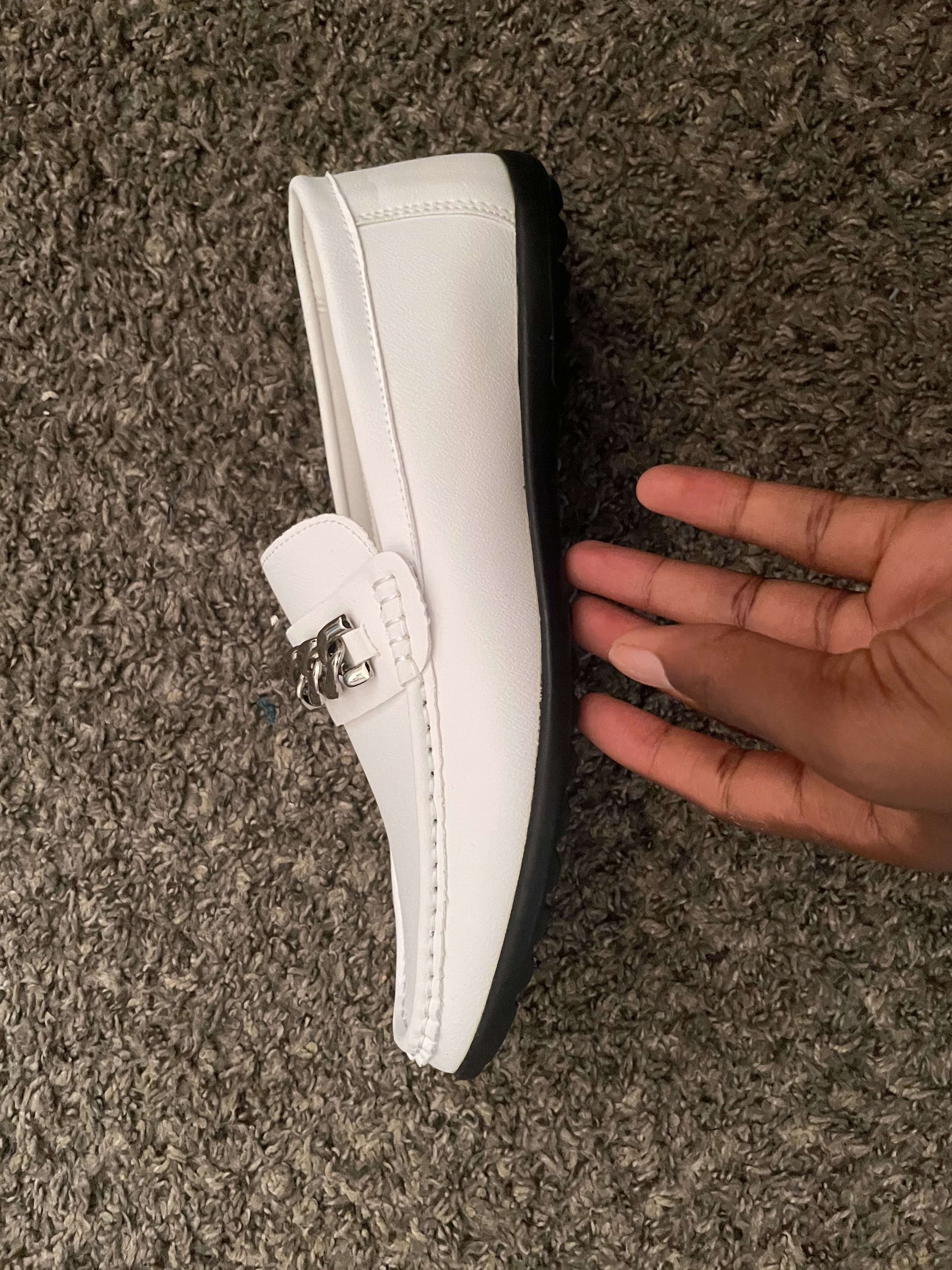 Shein Men White Dress Shoes Size US 12 / EU 45 - 3 Thumbnail