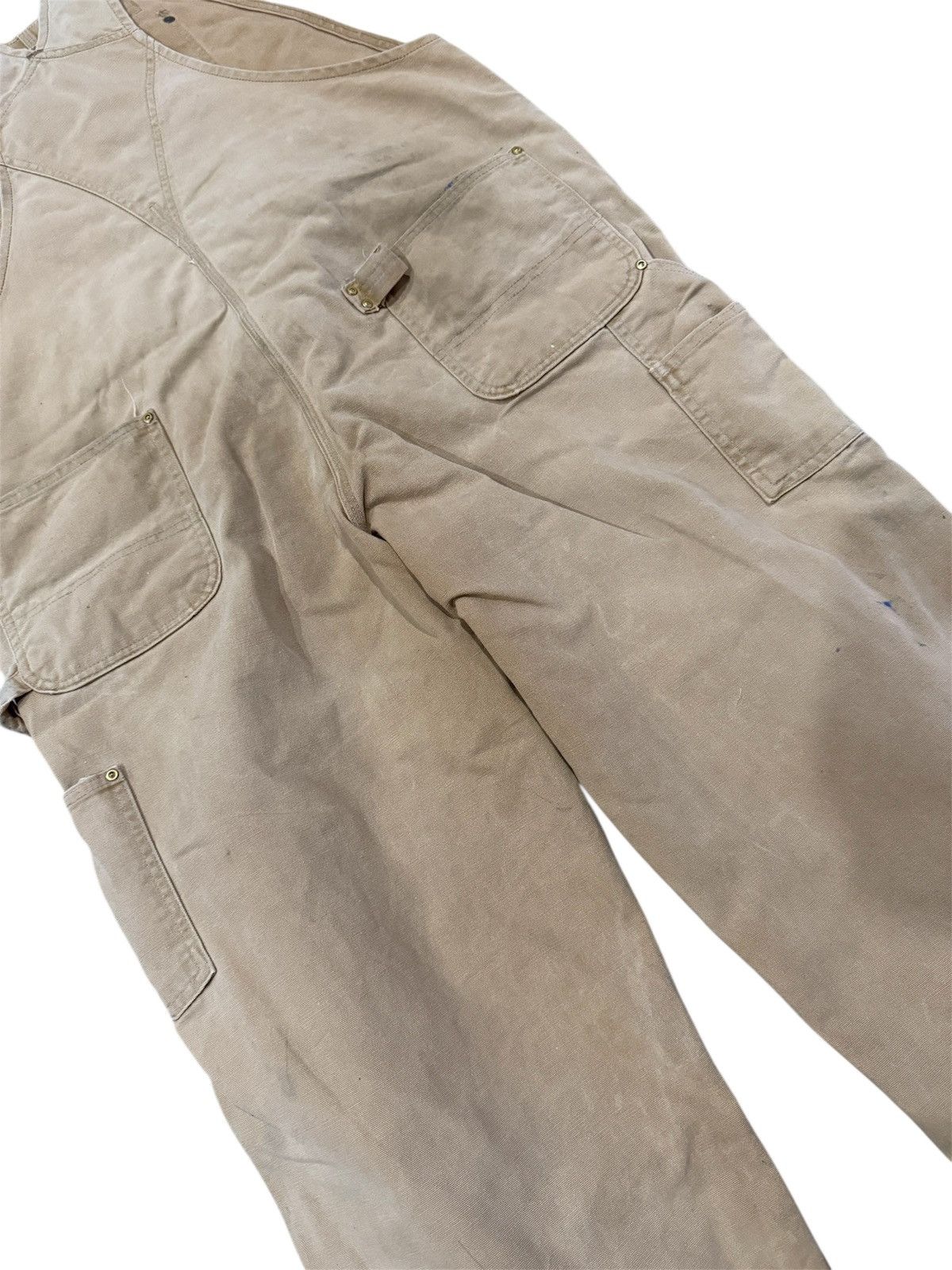 Carhartt × Vintage VINTAGE CARHATT DOUBLE KNEES DISTRESSED OVERALL Size US 43 - 8 Thumbnail