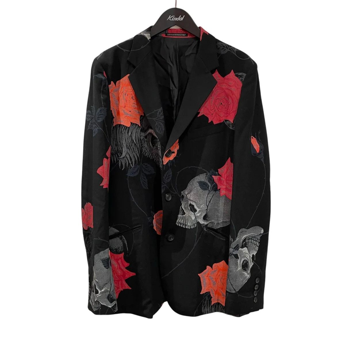 Yohji Yamamoto Yohji Yamamoto pour homme 18SS Skull Rose Tailored 