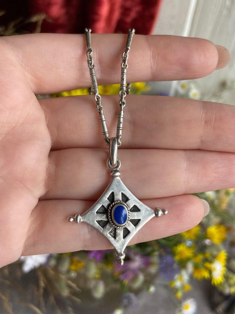 Vintage Sterling Silver 925 Women's Jewelry Chain Necklace