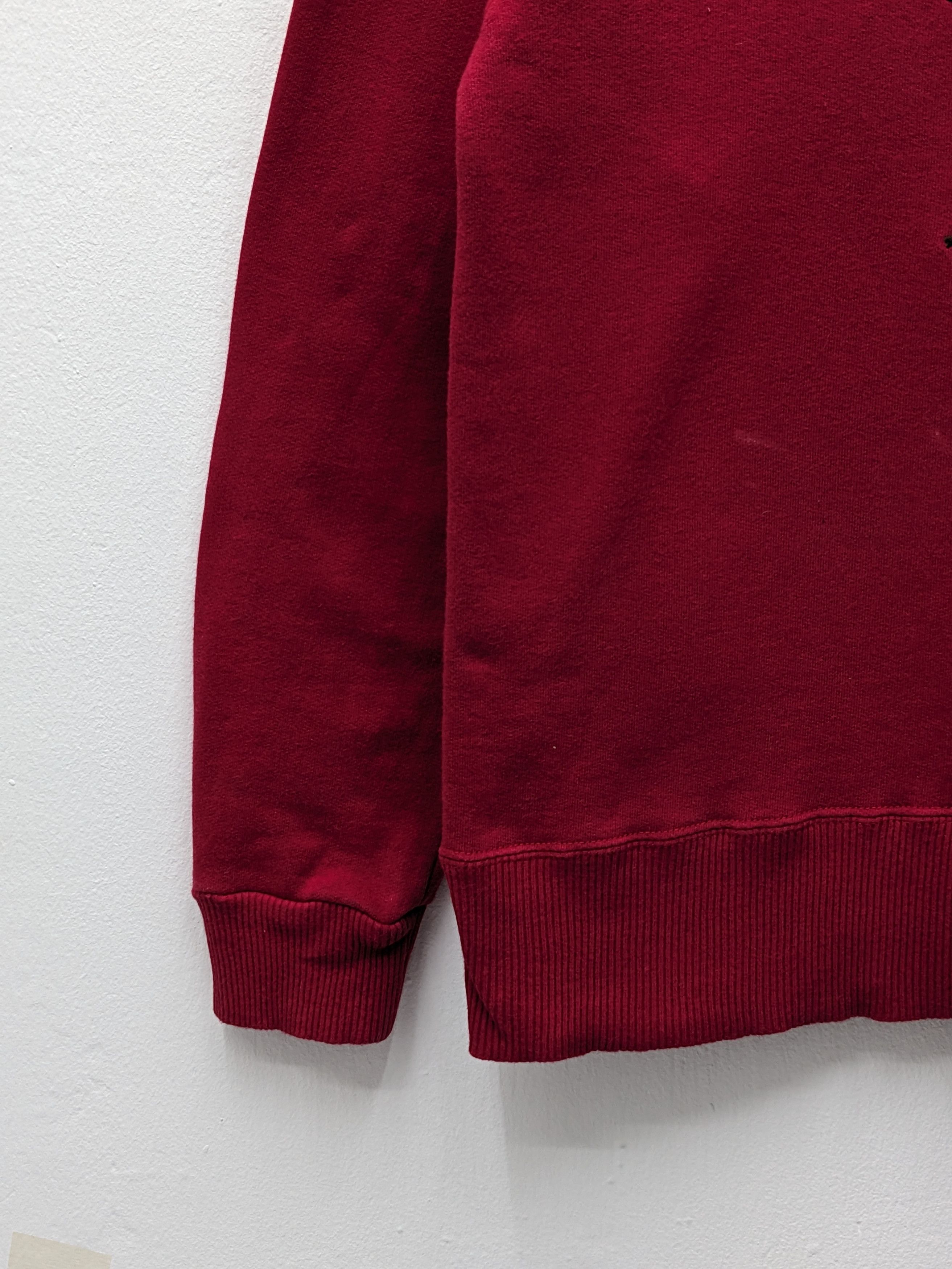 Peanuts Vintage Snoopy Peanuts Red Embroidered Crewneck Sweatshirt Size US M / EU 48-50 / 2 - 5 Thumbnail