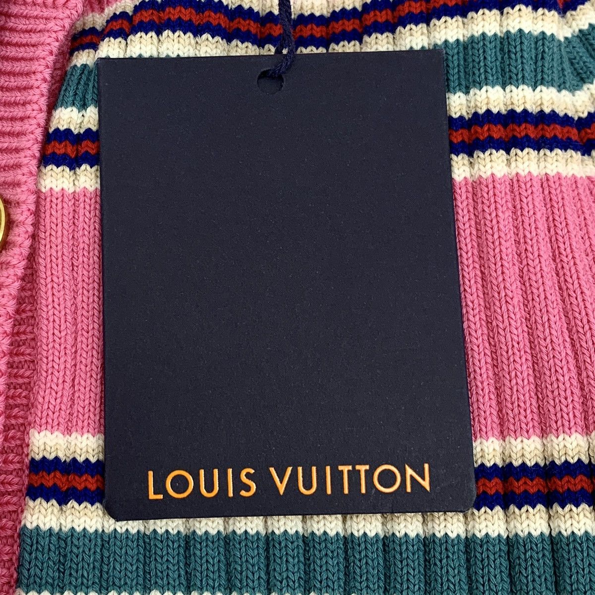 Louis Vuitton Louis Vuitton 22 Pink Striped Wool Flared Sleeve Knit Top Size M / US 6-8 / IT 42-44 - 7 Thumbnail