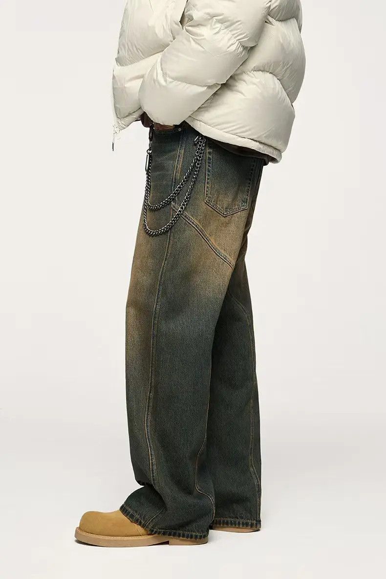Designer × Japanese Brand Streetwear Hip Hop Loose Casual Jeans Size US 32 / EU 48 - 2 Thumbnail
