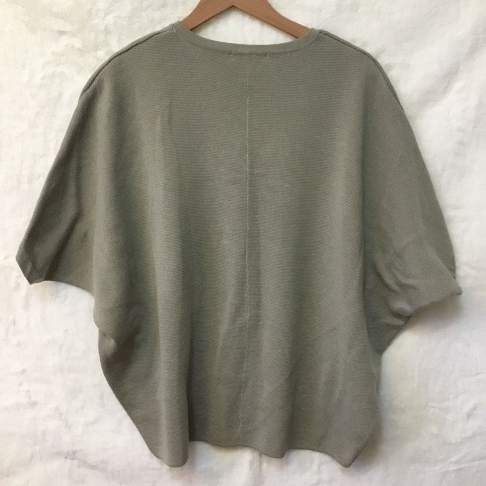 Other OZOC Gray Textured Knit Top Size S / US 4 / IT 40 - 6 Thumbnail
