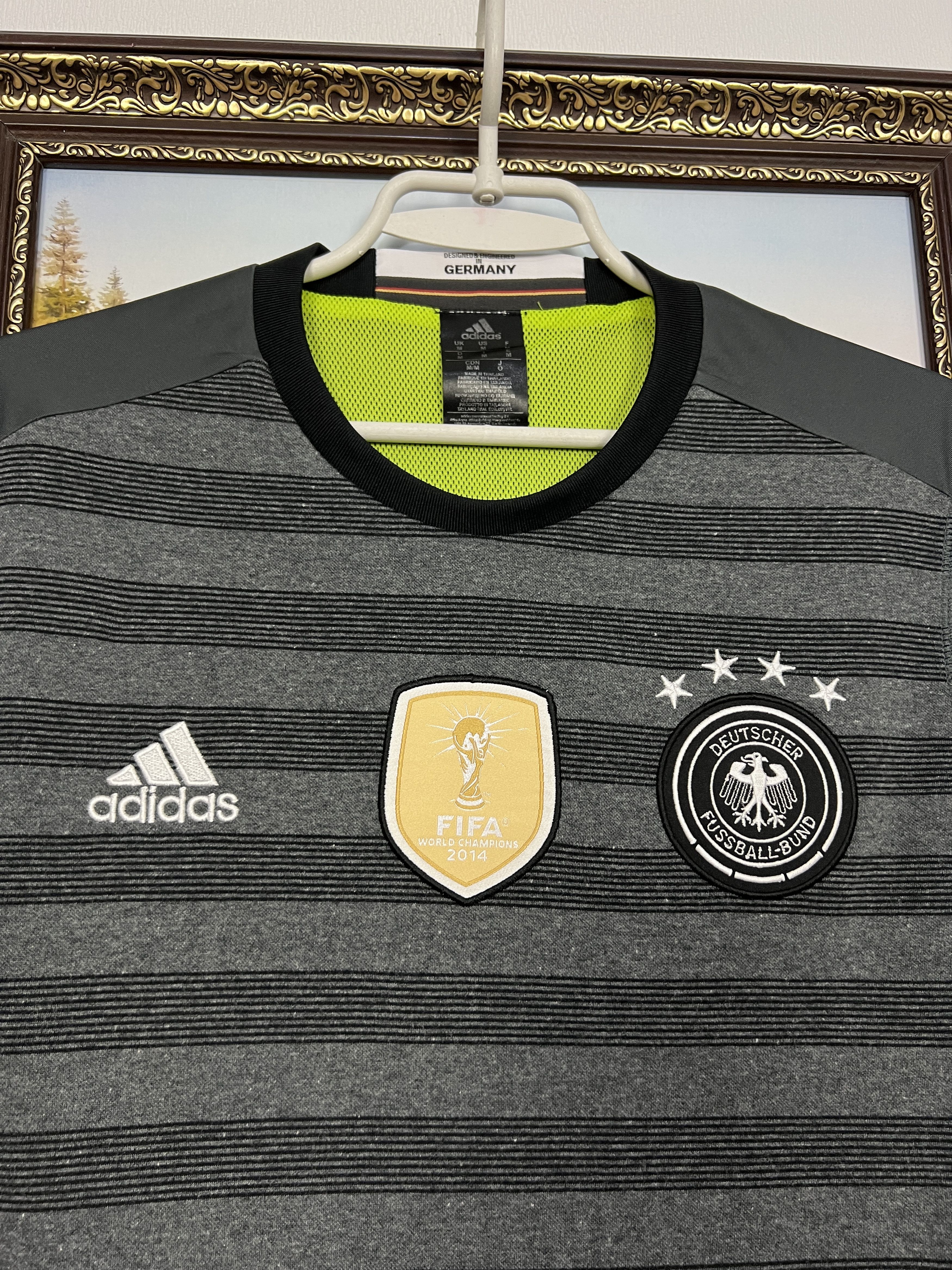 Adidas Germany Away football shirt Soccer Jersey Reversible Trikot Size US M / EU 48-50 / 2 - 3 Thumbnail