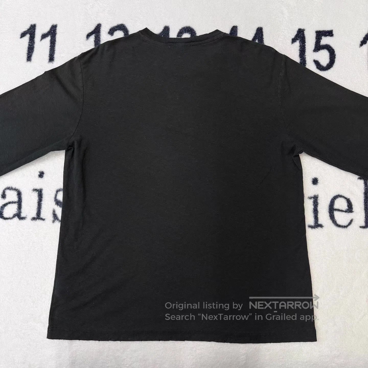 Acne Studios Black Long Sleeve Stockholm 1996 Print Shirt. Size US L / EU 52-54 / 3 - 3 Thumbnail