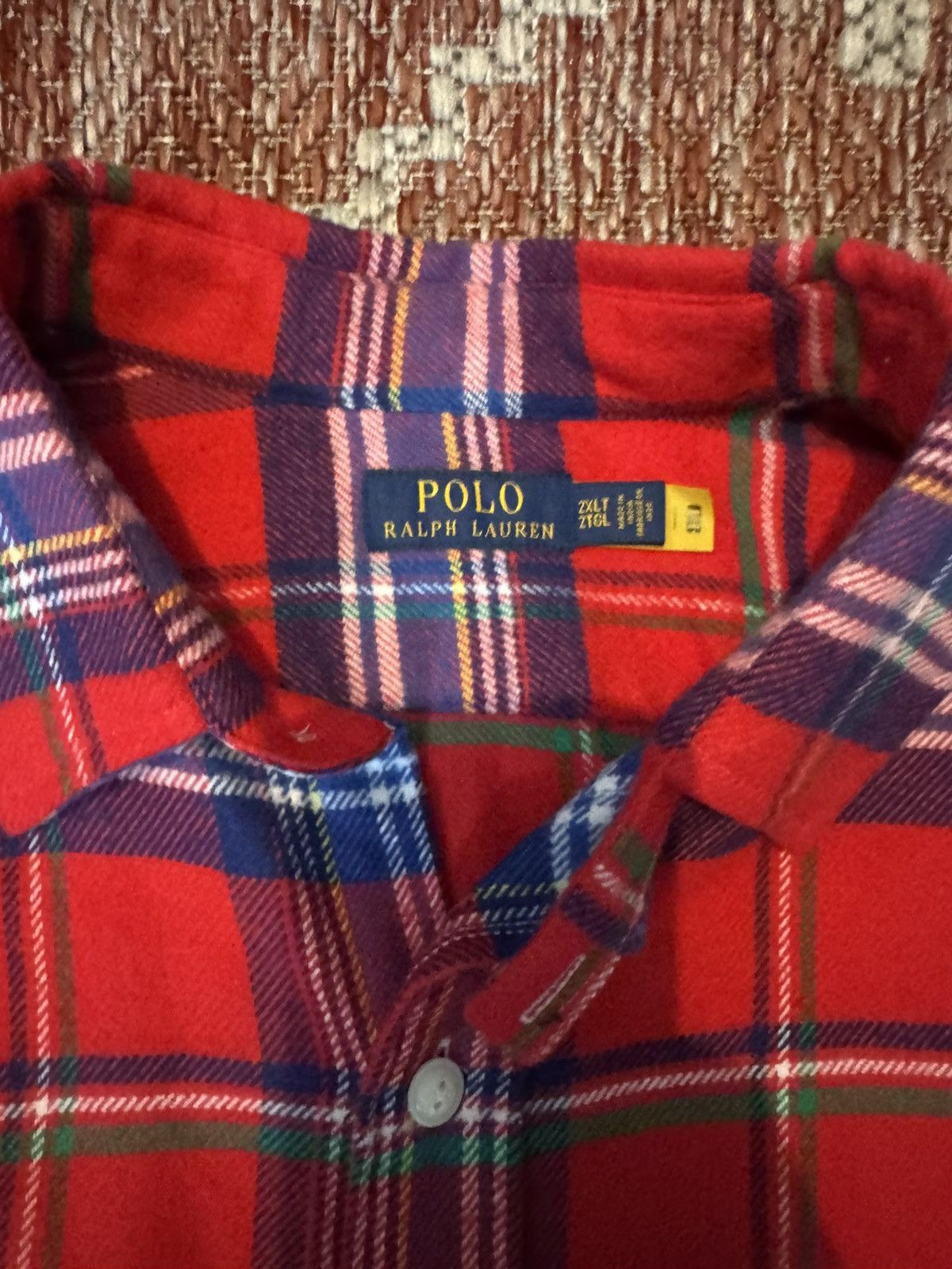 Polo Ralph Lauren Red Polo Ralph Lauren plaid button-up shirt size 2XL tall Size US XXL / EU 58 / 5 - 3 Thumbnail