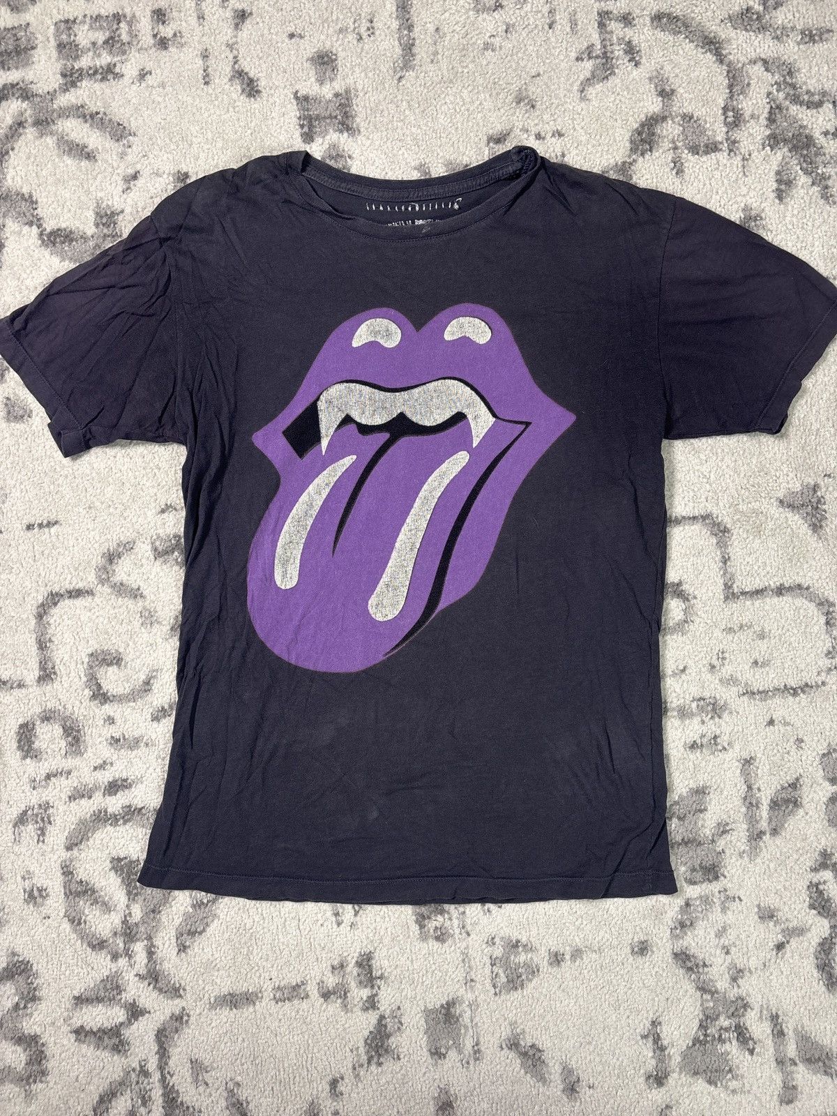 The Rolling Stones ROLLING STONES PURPLE VAMPIRE SHIRT Size US M / EU 48-50 / 2 - 1 Thumbnail