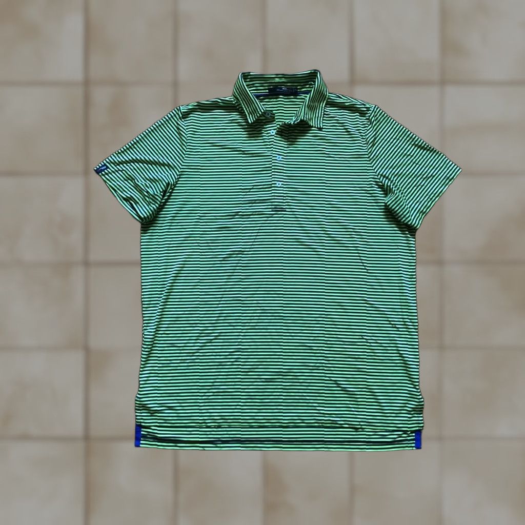 Vintage Polo RLX Polo Shirt Mens XL Striped Golf Purple SS Regal RLX Polo Golf Shirt XL Mens Purple Striped Short Sleeve Size US XL / EU 56 / 4 - 1 Thumbnail