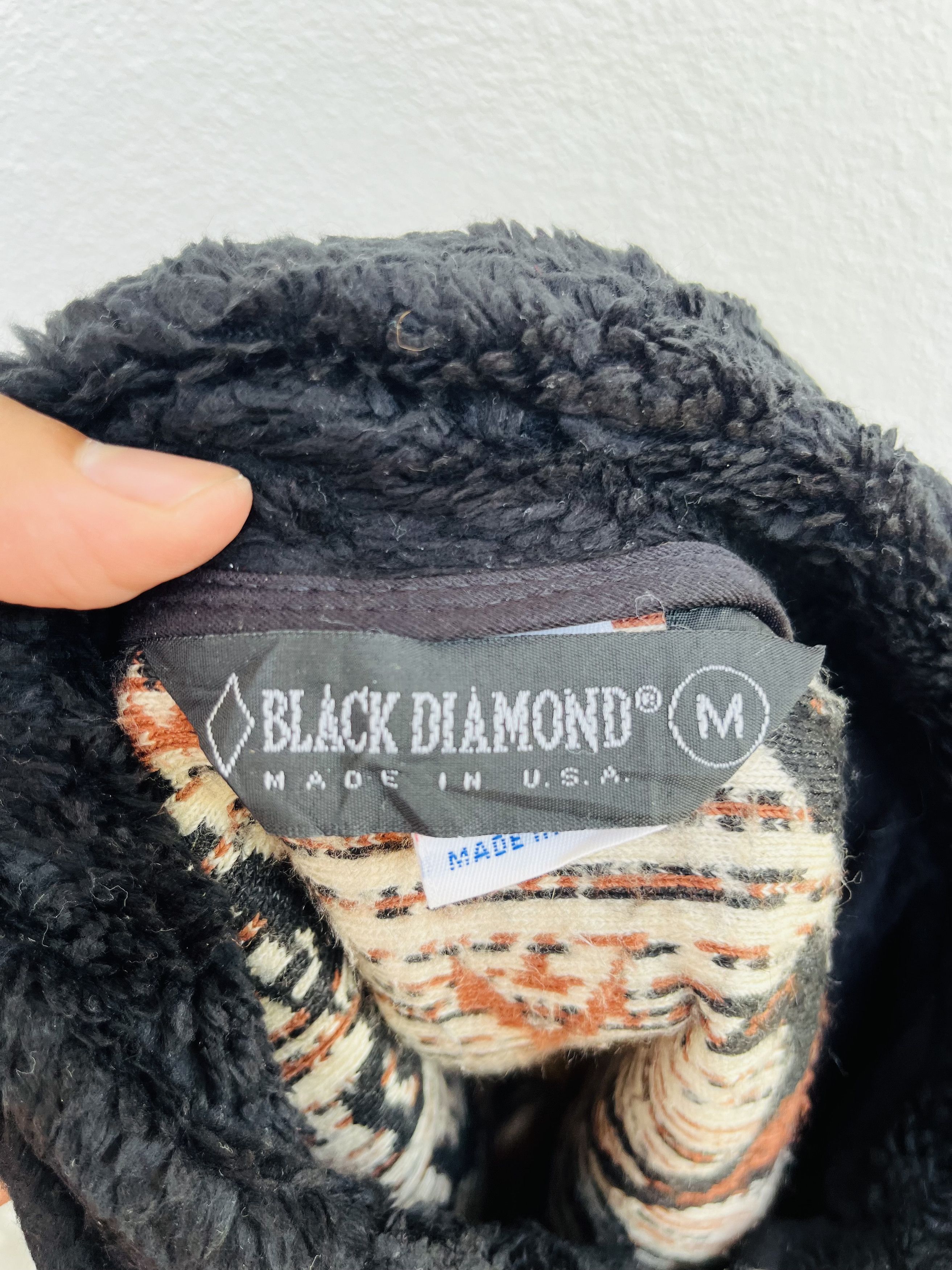 Japanese Brand × Vintage Vintage Black Diamond Made In Usa Designed Style Size US M / EU 48-50 / 2 - 9 Thumbnail