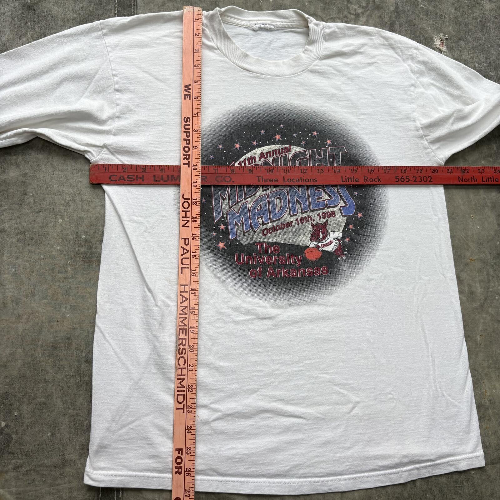 Vintage Vintage 90s Midnight Madness Arkansas Razorbacks Sport Shirt Size US L / EU 52-54 / 3 - 3 Thumbnail