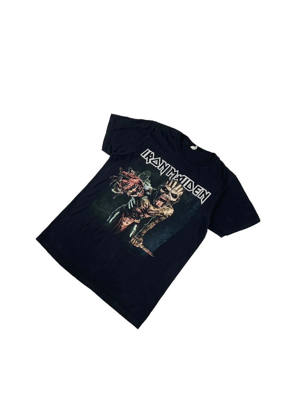 Band Tees × Iron Maiden Vintage Iron Maiden Tour Tee Made in USA M Size US M / EU 48-50 / 2 - 2 Thumbnail