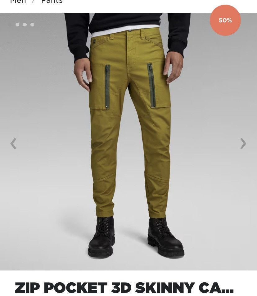 G-Star G-Star Cargo Pants Size US 30 / EU 46 - 1 Thumbnail