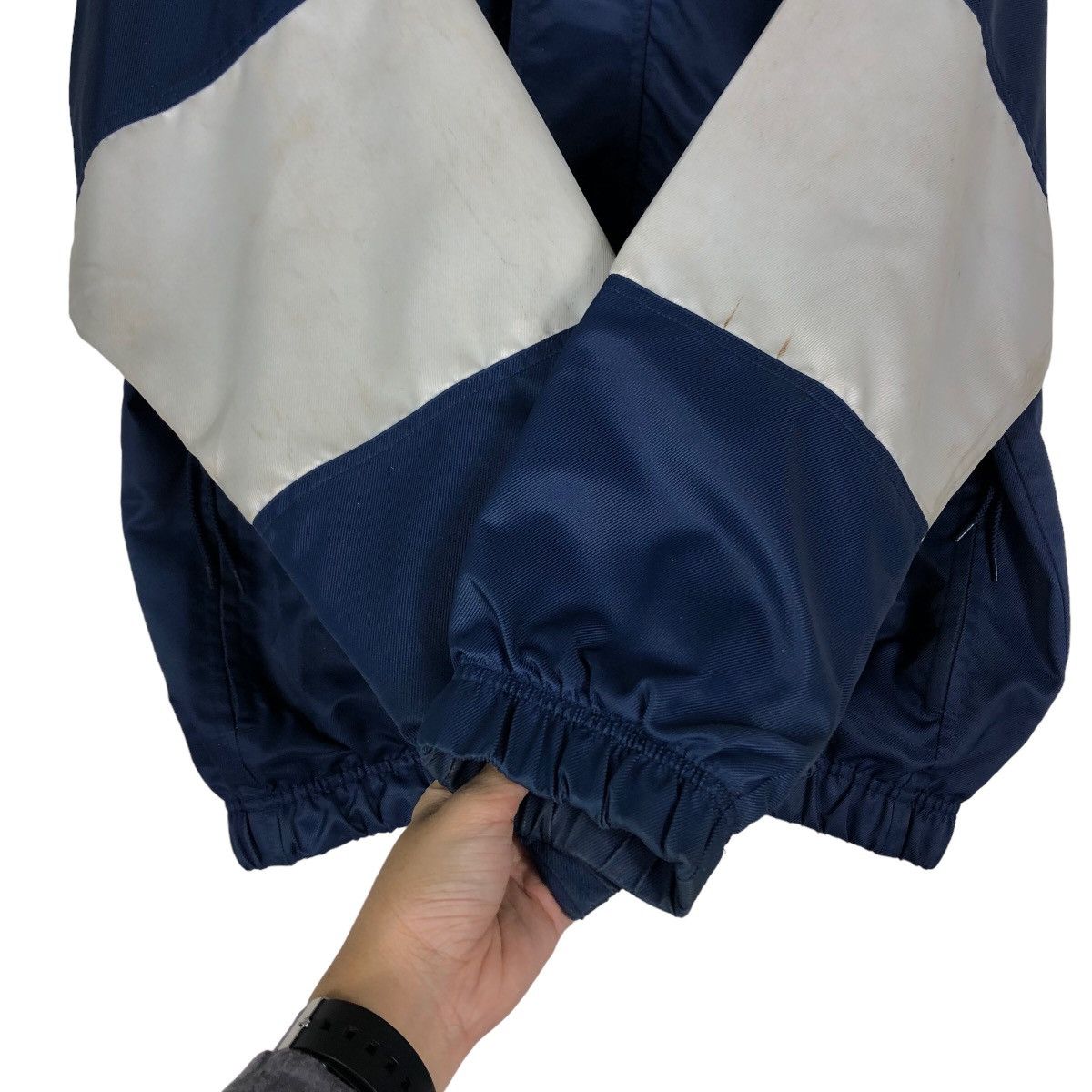 Nike 🔥Vintage Bomber Jacket Nike Big Logo Swoosh Size US M / EU 48-50 / 2 - 13 Thumbnail
