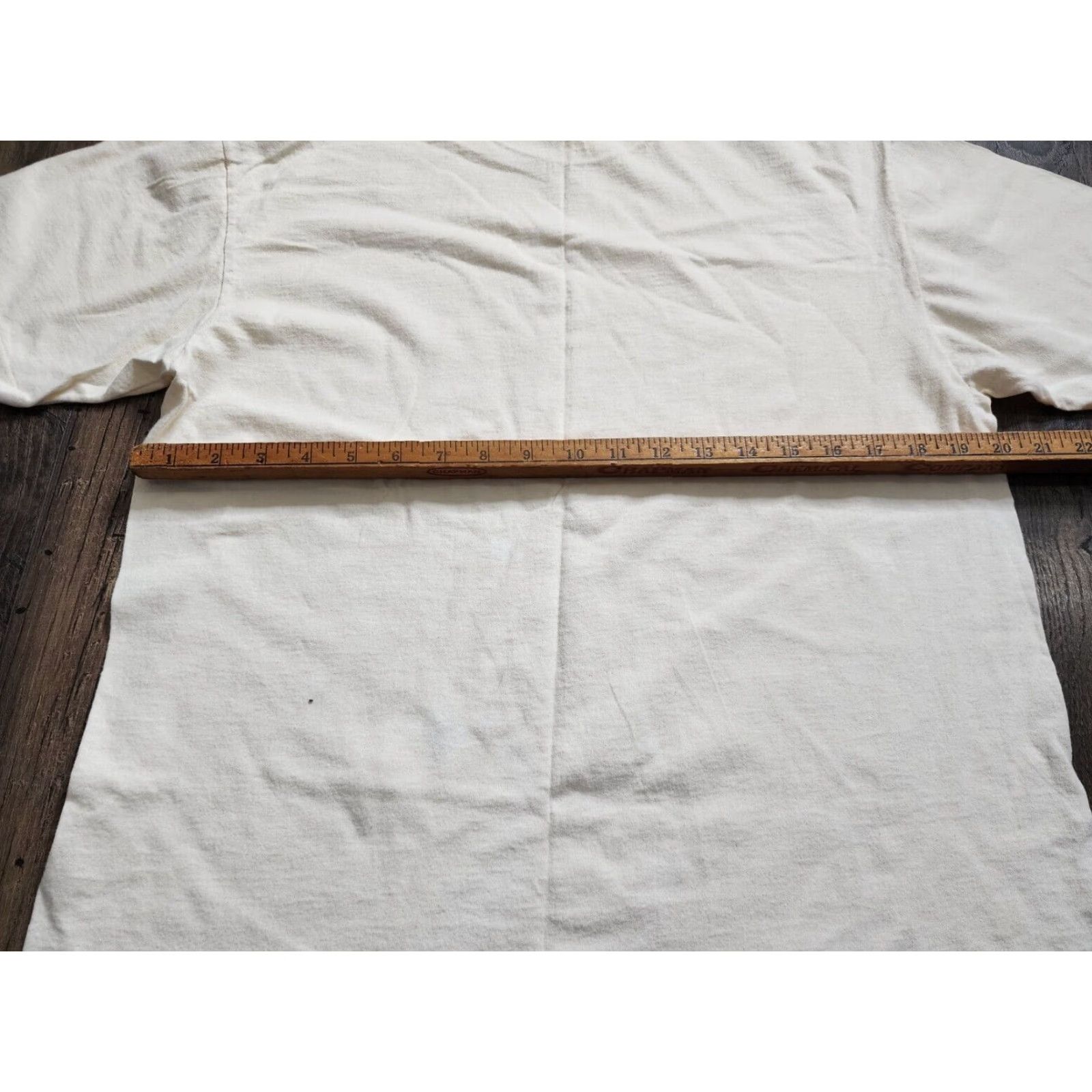 Vintage VINTAGE 90s Oneita Mens L Ivory Lighthouse Souvenir T-Shirt Distressed Size US L / EU 52-54 / 3 - 8 Thumbnail