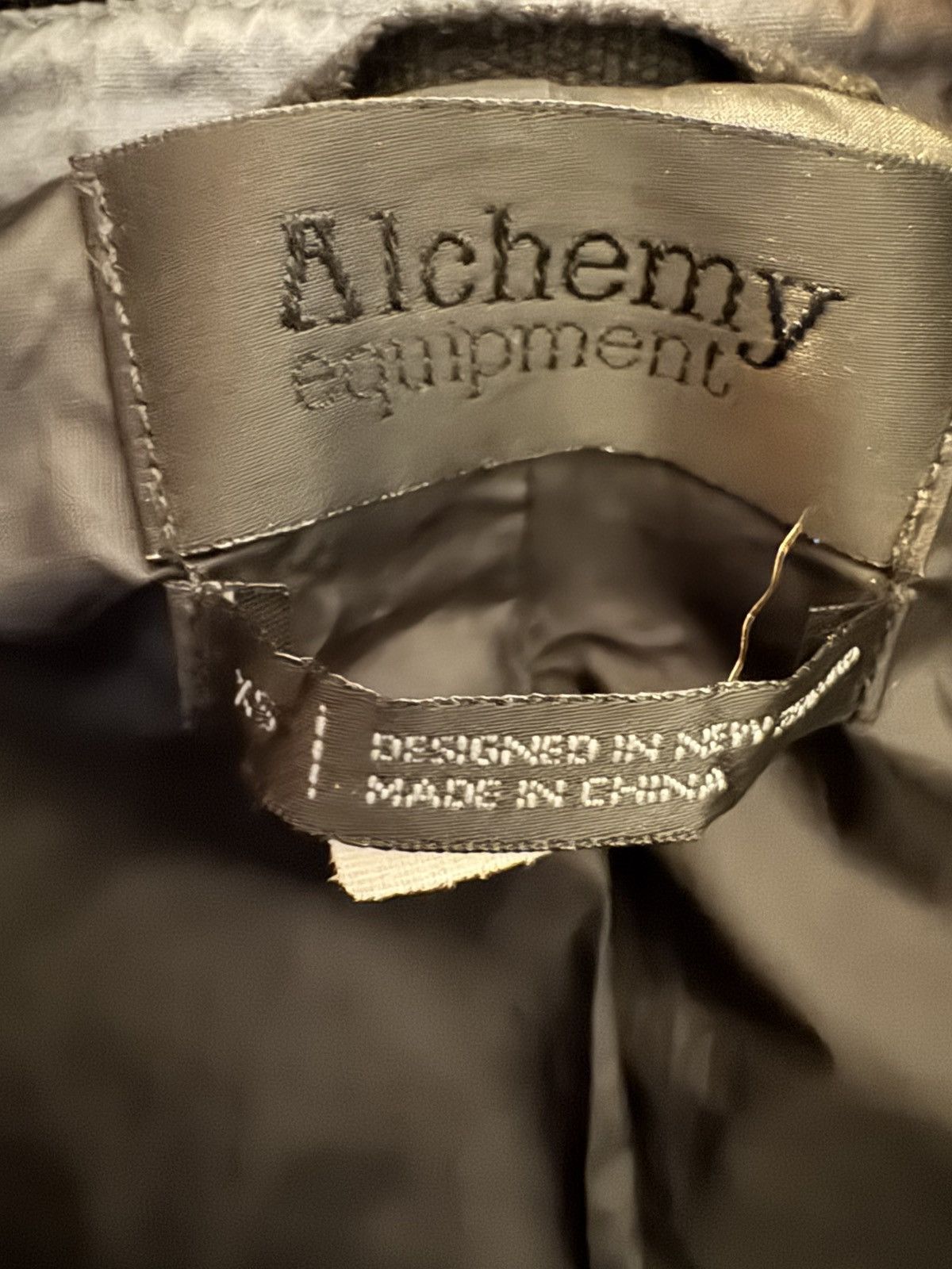 Alchemy Equipment Alchemy Equipment 100% WAXED COTTON Dark Grey Women’s Jacket Size XS / US 0-2 / IT 36-38 - 5 Thumbnail