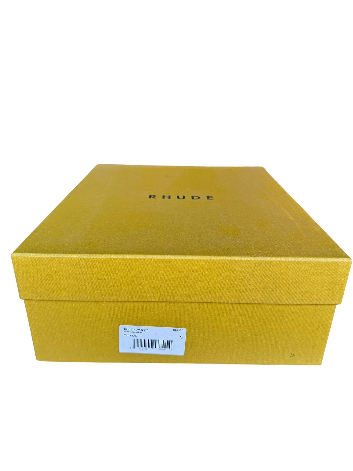 Rhude Unreleased 2020 Tan Mid Chelsea Suede Boot Size US 9 / EU 42 - 6 Thumbnail