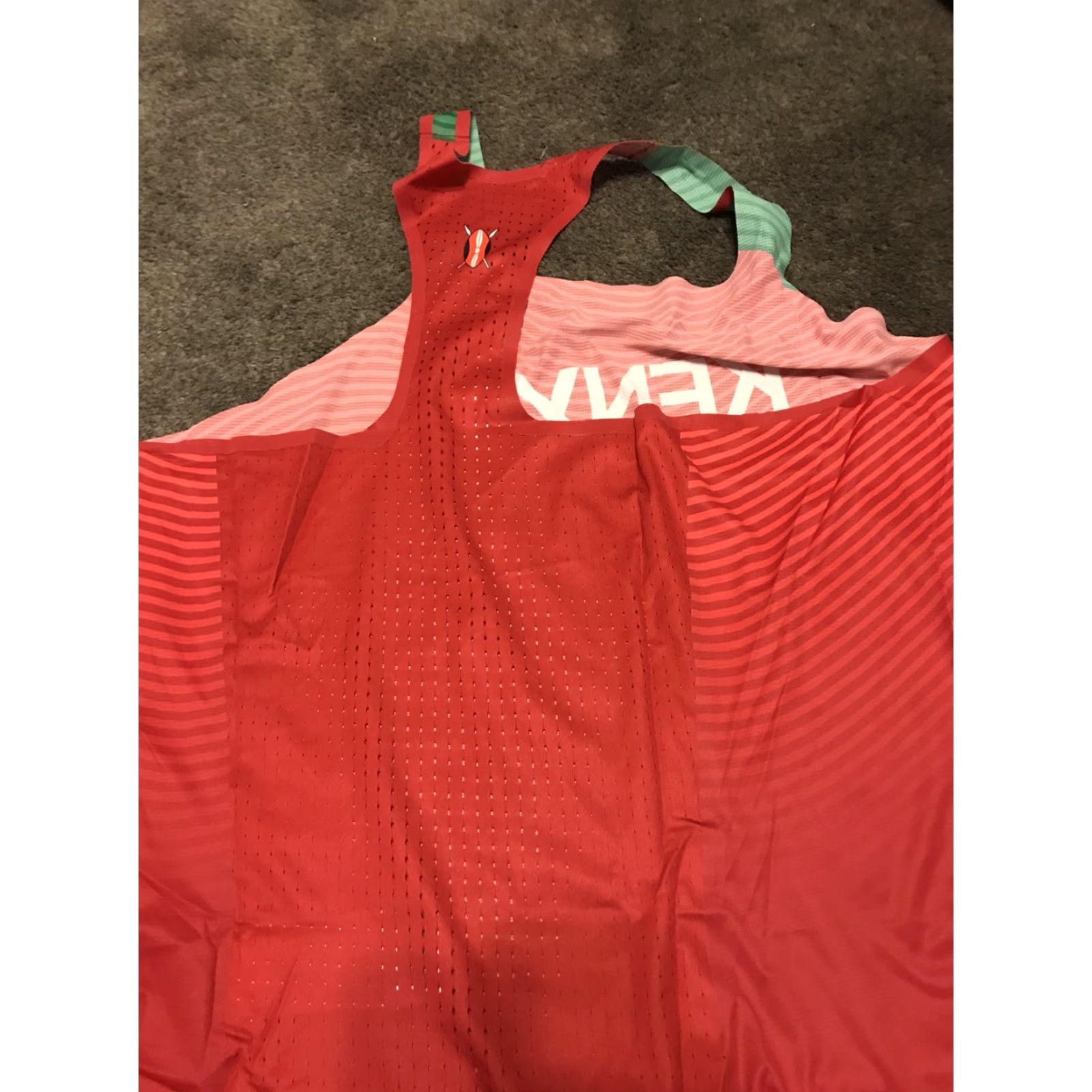 Nike Nike Pro Elite Kenya Track and Field Running Jersey Women XL Made in USA Size XL / US 12-14 / IT 48-50 - 3 Thumbnail