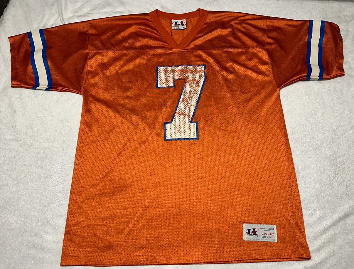 Logo Athletic × Vintage VTG Distressed John Elway Broncos Logo Athletic Jersey-L Size US L / EU 52-54 / 3 - 2 Thumbnail