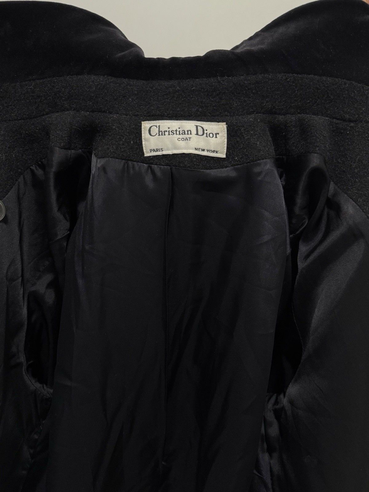Dior Vintage Christian Dior Wool Womens Coat Double Breasted Size XL / US 12-14 / IT 48-50 - 16 Thumbnail