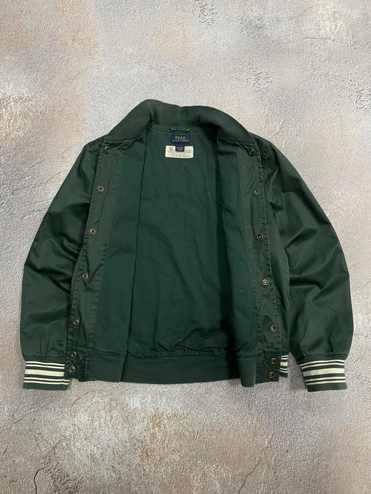 Polo Ralph Lauren Polo Ralph Lauren New York Nylon Bomber Jacket Size US XS / EU 42 / 0 - 5 Thumbnail