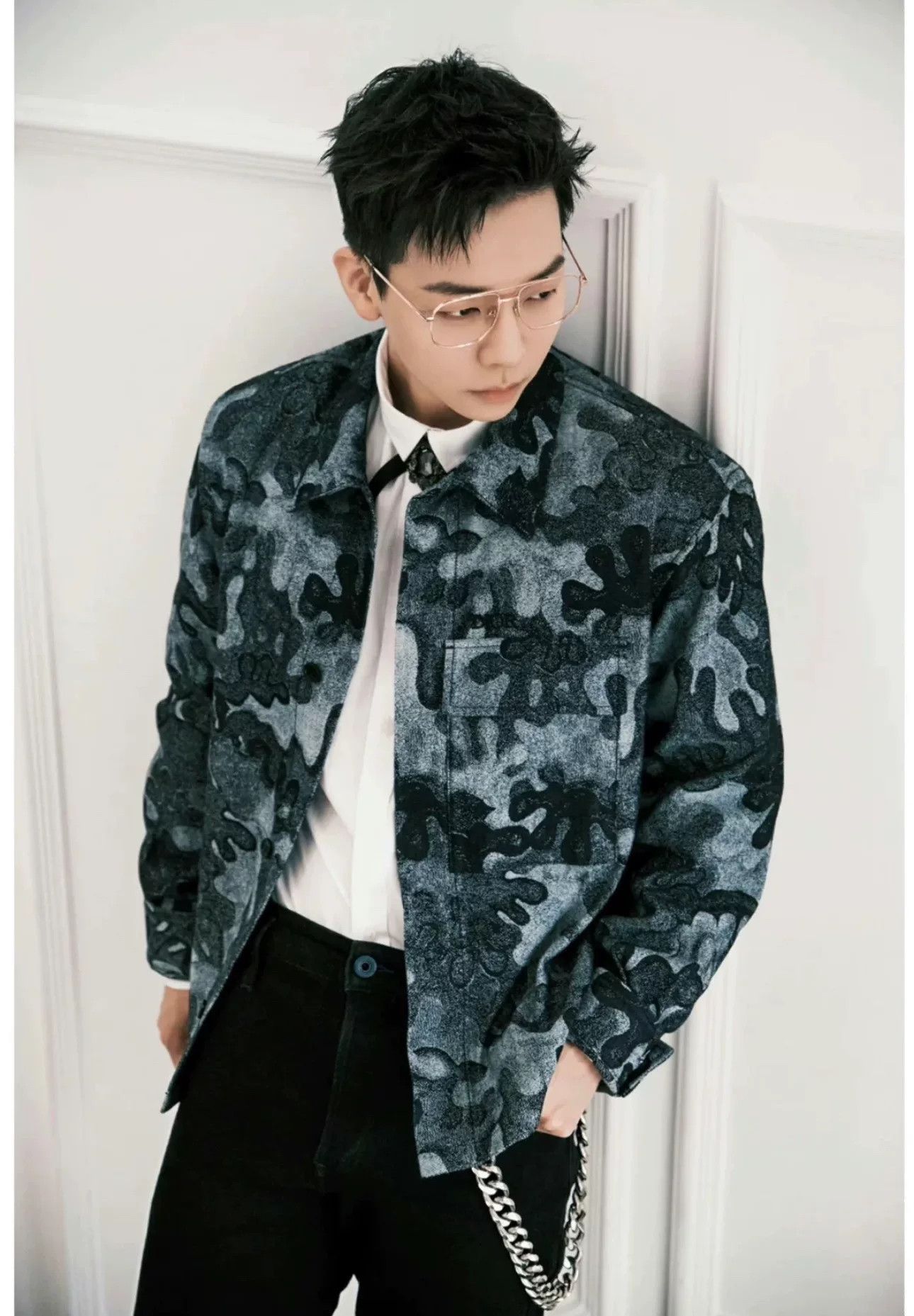 Peter Do Dior x Peter Doig Camouflage Denim Jacket Size US XS / EU 42 / 0 - 1 Thumbnail
