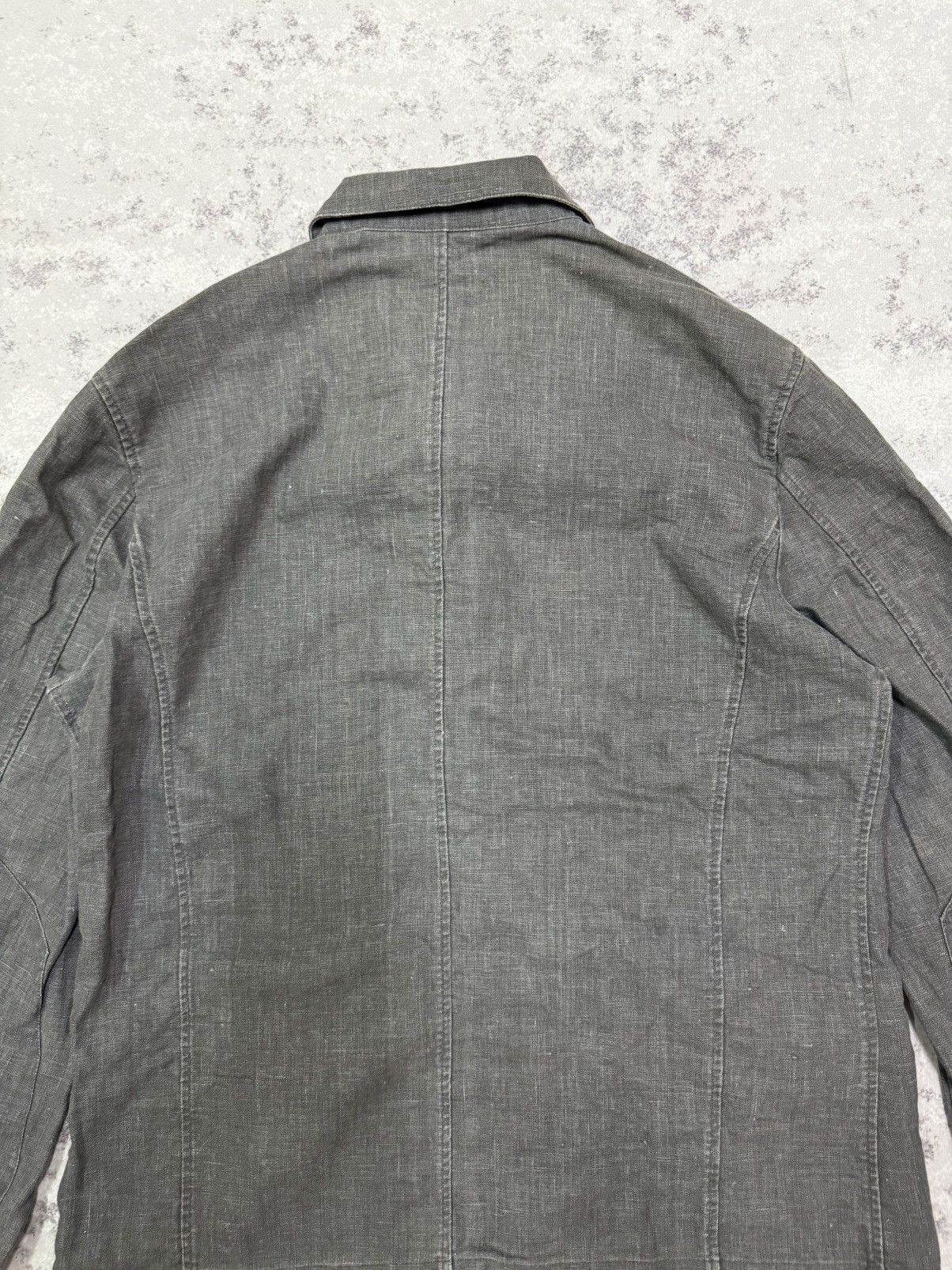 Smith's American Smith’s American Chambray Faded Black Washed Worker Jacket Size US M / EU 48-50 / 2 - 14 Thumbnail