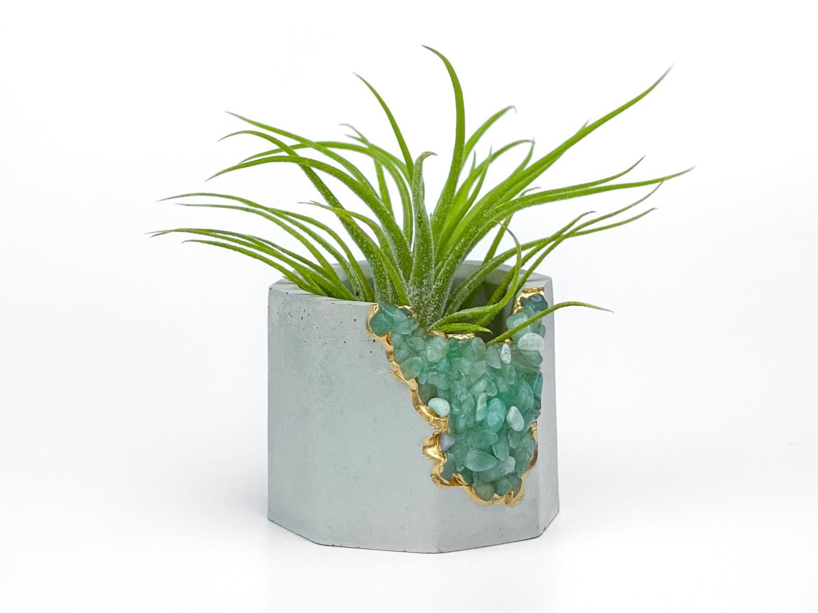 Other Air Plant Holder Geode Planter Air Plant Planter Succulent Size ONE SIZE - 5 Thumbnail