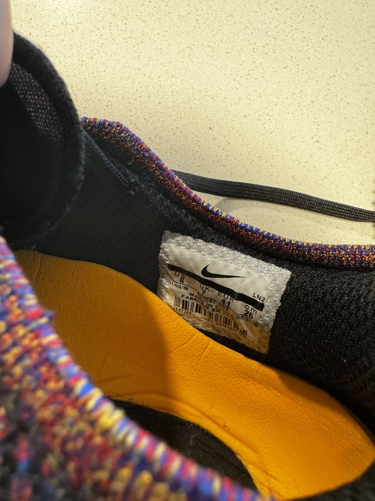 Nike Kobe NXT 360 Multi color Size US 8 / EU 41 - 6 Thumbnail