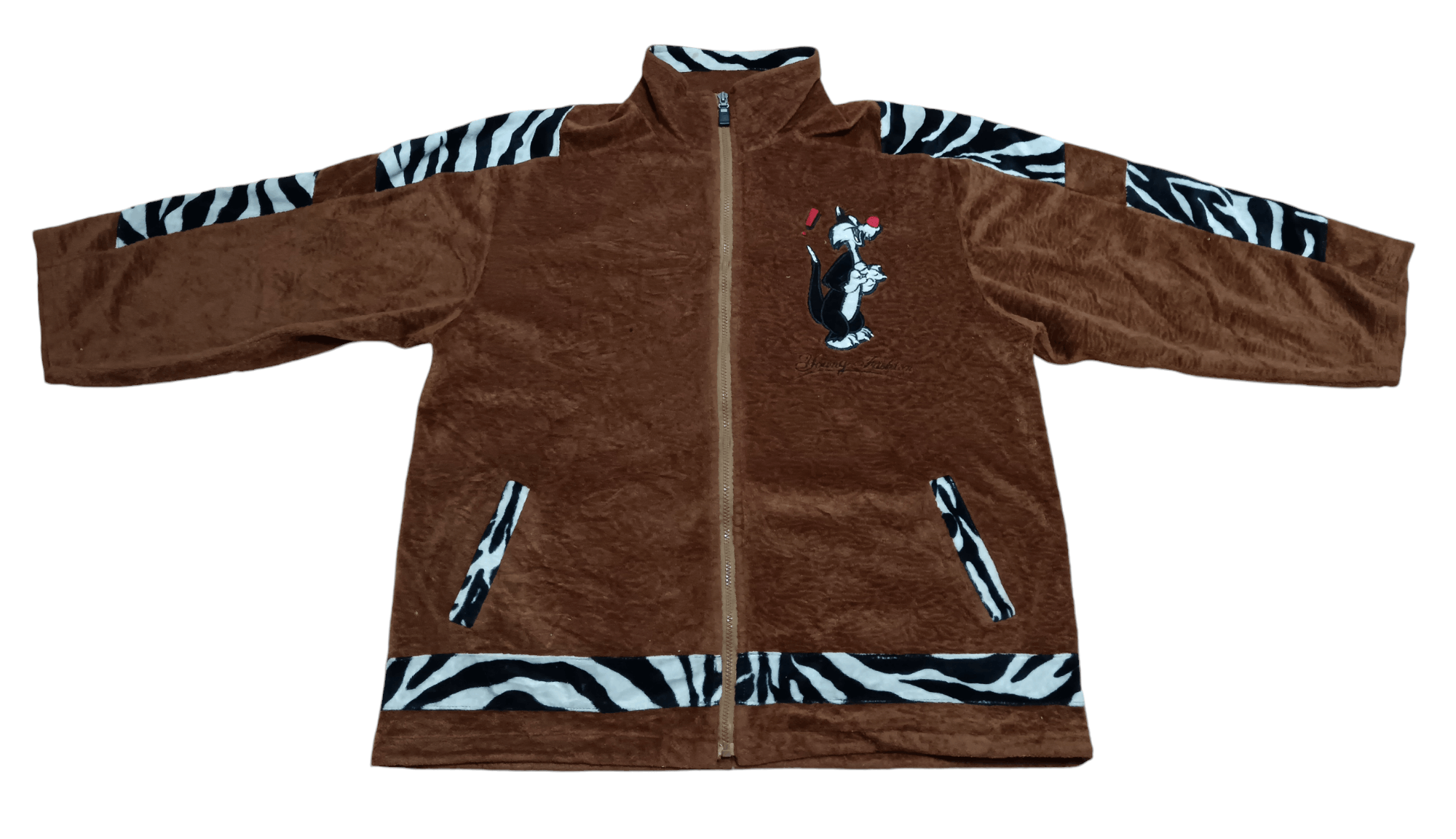 Japanese Brand × Vintage YOUNG FASHION LOONEY TOON EMBROIDERED LIGHT JACKET Size US L / EU 52-54 / 3 - 1 Thumbnail